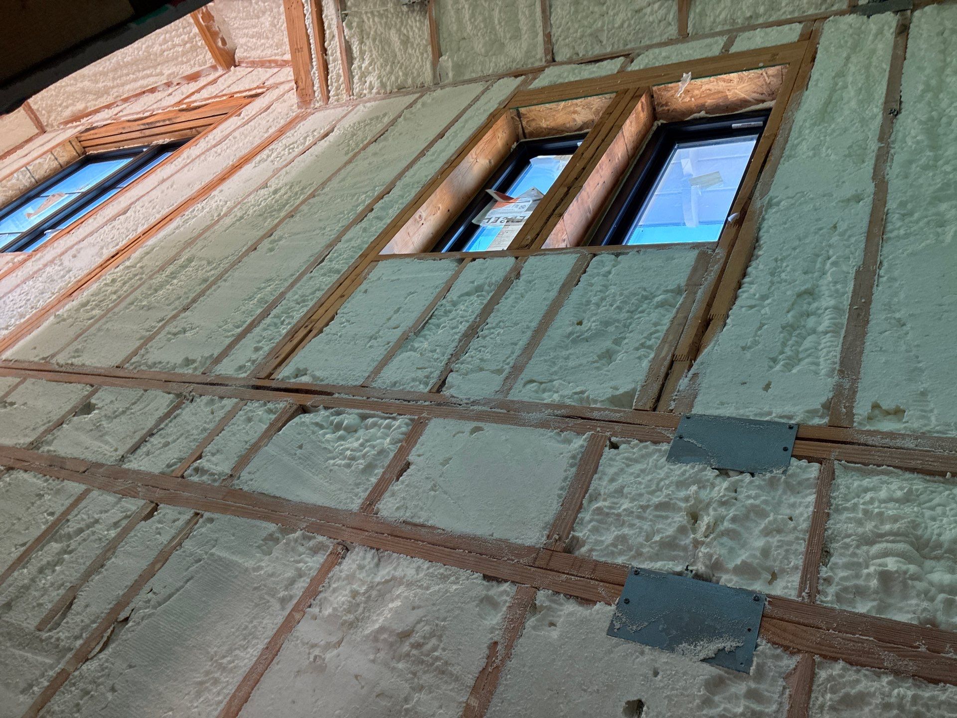 Fully encapsulated Dallas custom home  by Apex Insulation Solutions