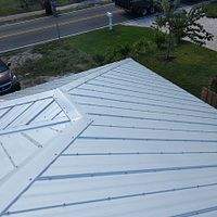 26ga 5V Crimp Mill Finish by Total Roofing System The Metal Roof Experts