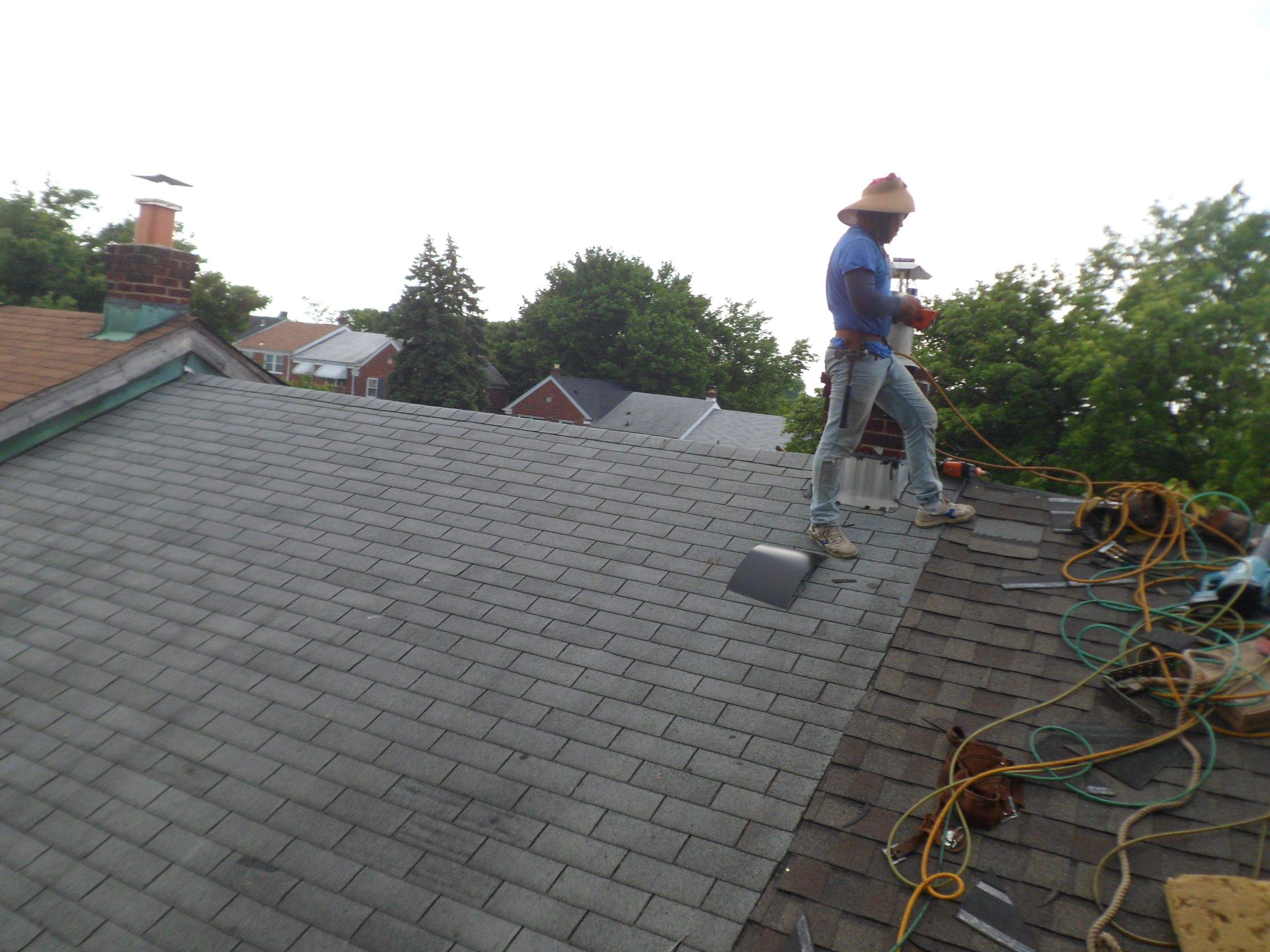 Residential Roofing Installation using Landmark Pro  by Alpha Design Services
