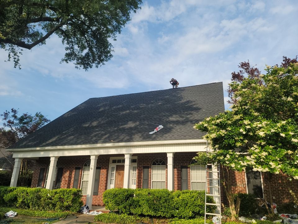 Residential Roofing Repair using Roof Replacement by American Roofing & Construction LLC