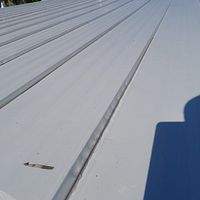 .032 Aluminum 1" Nail- Strip Regal White  by Total Roofing System The Metal Roof Experts