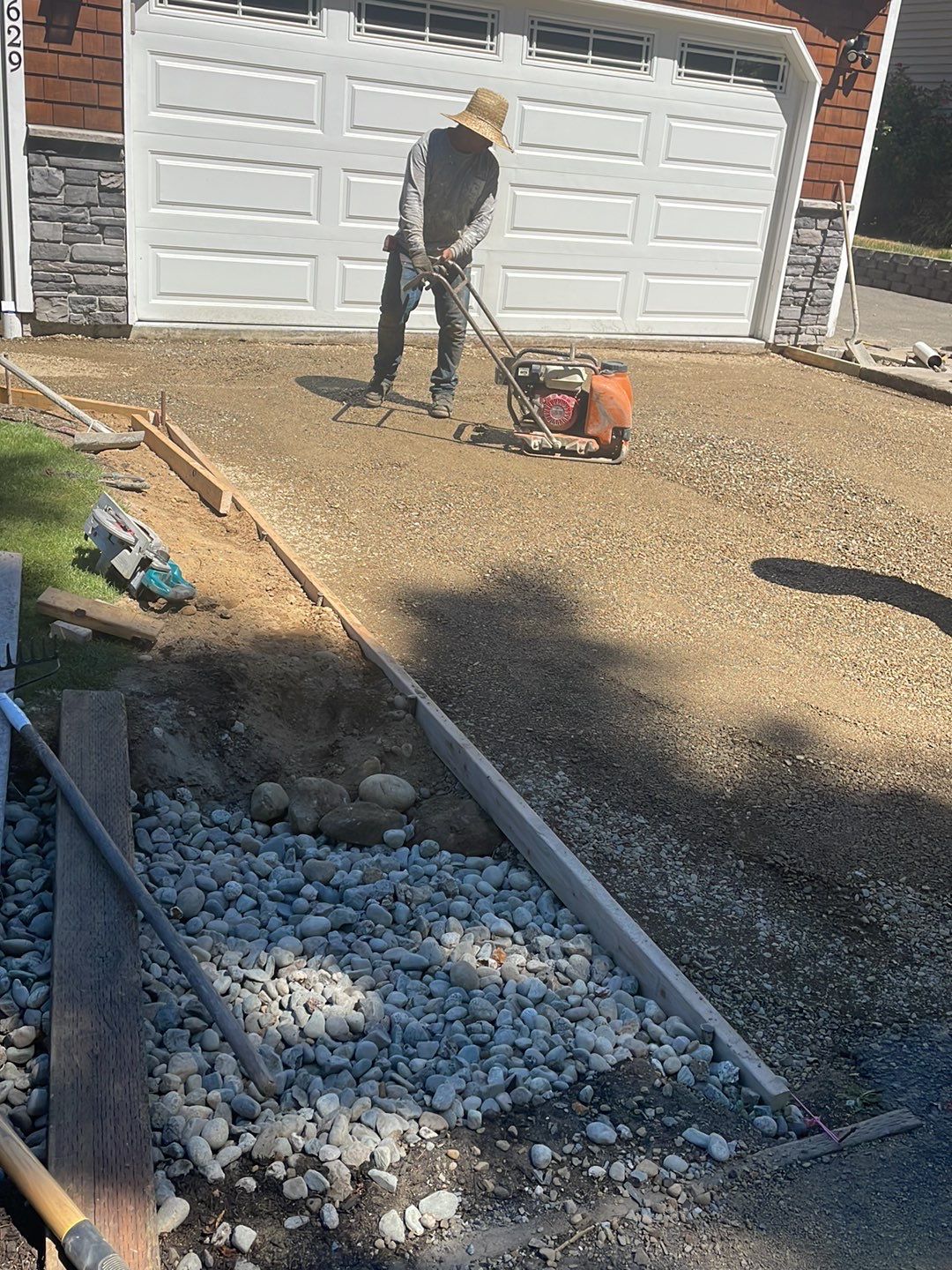 Chase | Driveway Repair, Concrete Project   by Jireh Asphalt & Concrete Inc 