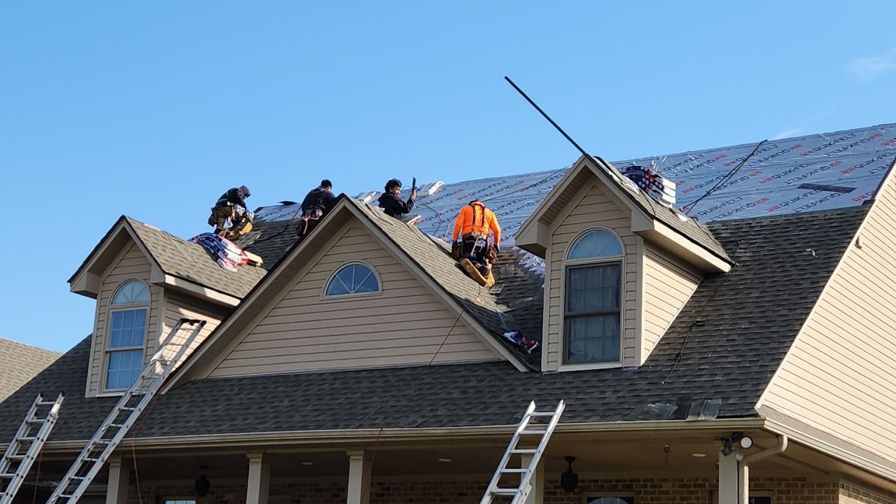 GAF Weathered Wood and Custom Copper by Just In Time Roofing and Restoration