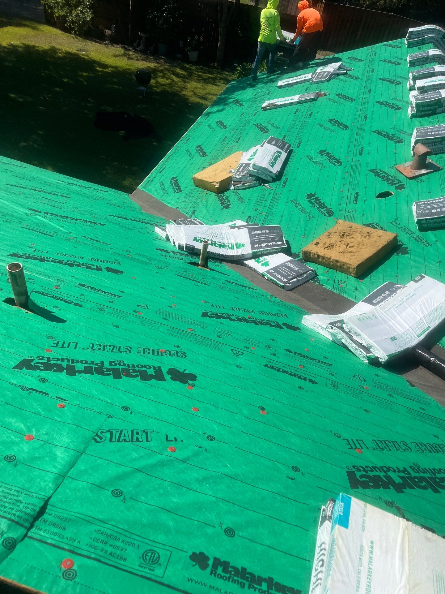 Reroof by Berry Good Roofing 