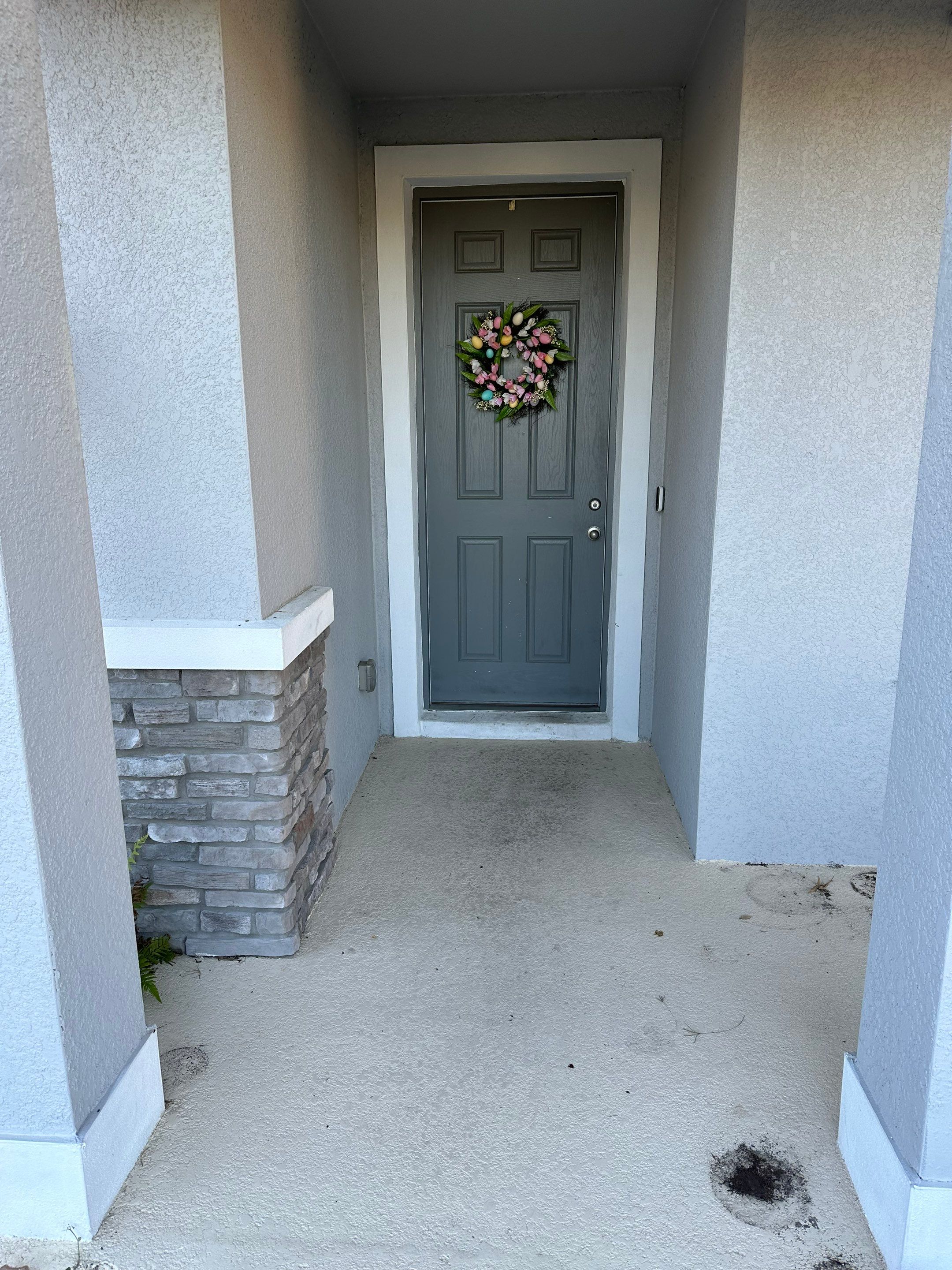 2-Story House Wash & Paver Driveway Cleaning in Trevesta Community, Palmetto, FL | Sunshine AquaWash by Sunshine AquaWash
