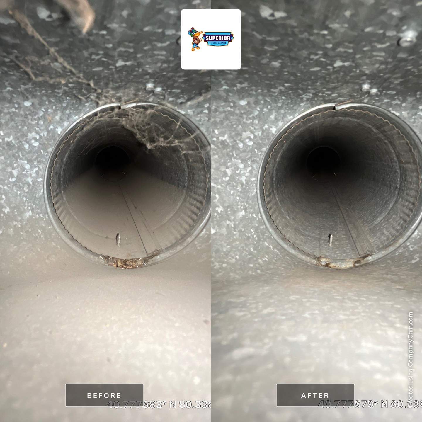 Air Duct Cleaning With a Vacuum Truck in Beaver Falls, PA by Superior Air Duct Cleaning
