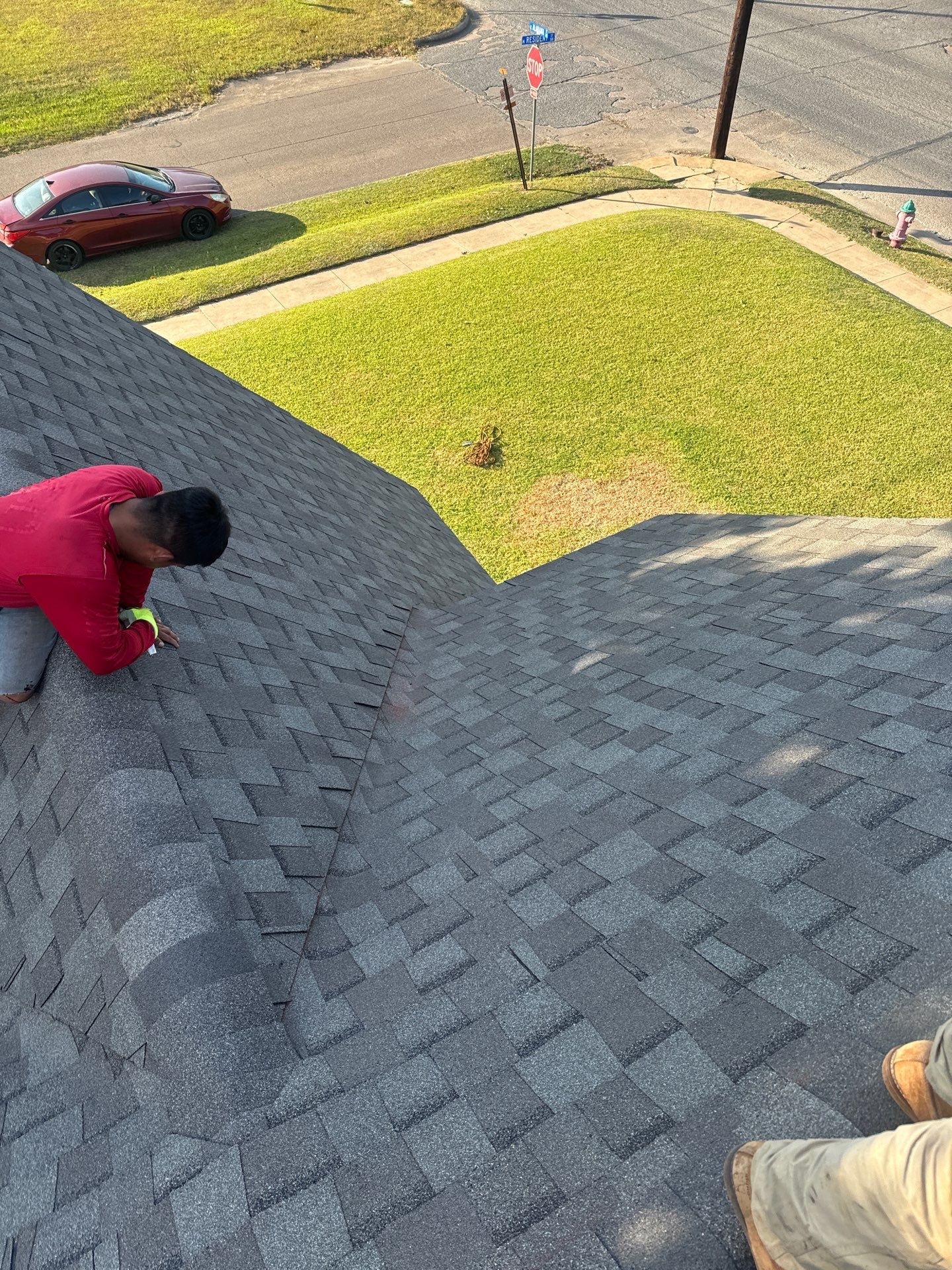 Residential Roofing Repair using Owen's Corning Duration (Lifetime) Shingles by Roof Repair Company