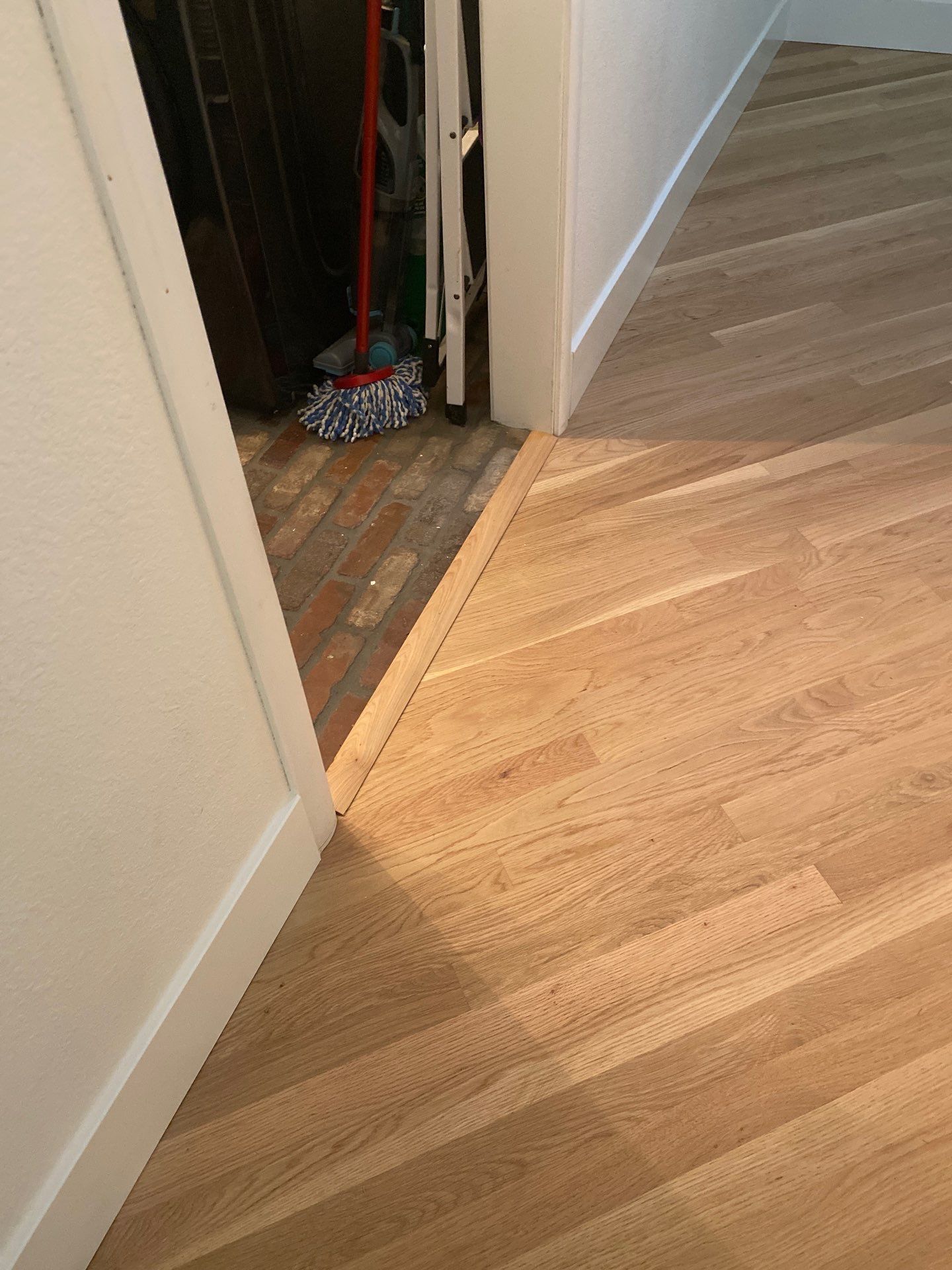 White Oak Installation and Refinish by Footprints Floors South Sacramento