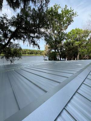 Standing Seam Metal Roof Replacement in Chiefland, Florida
