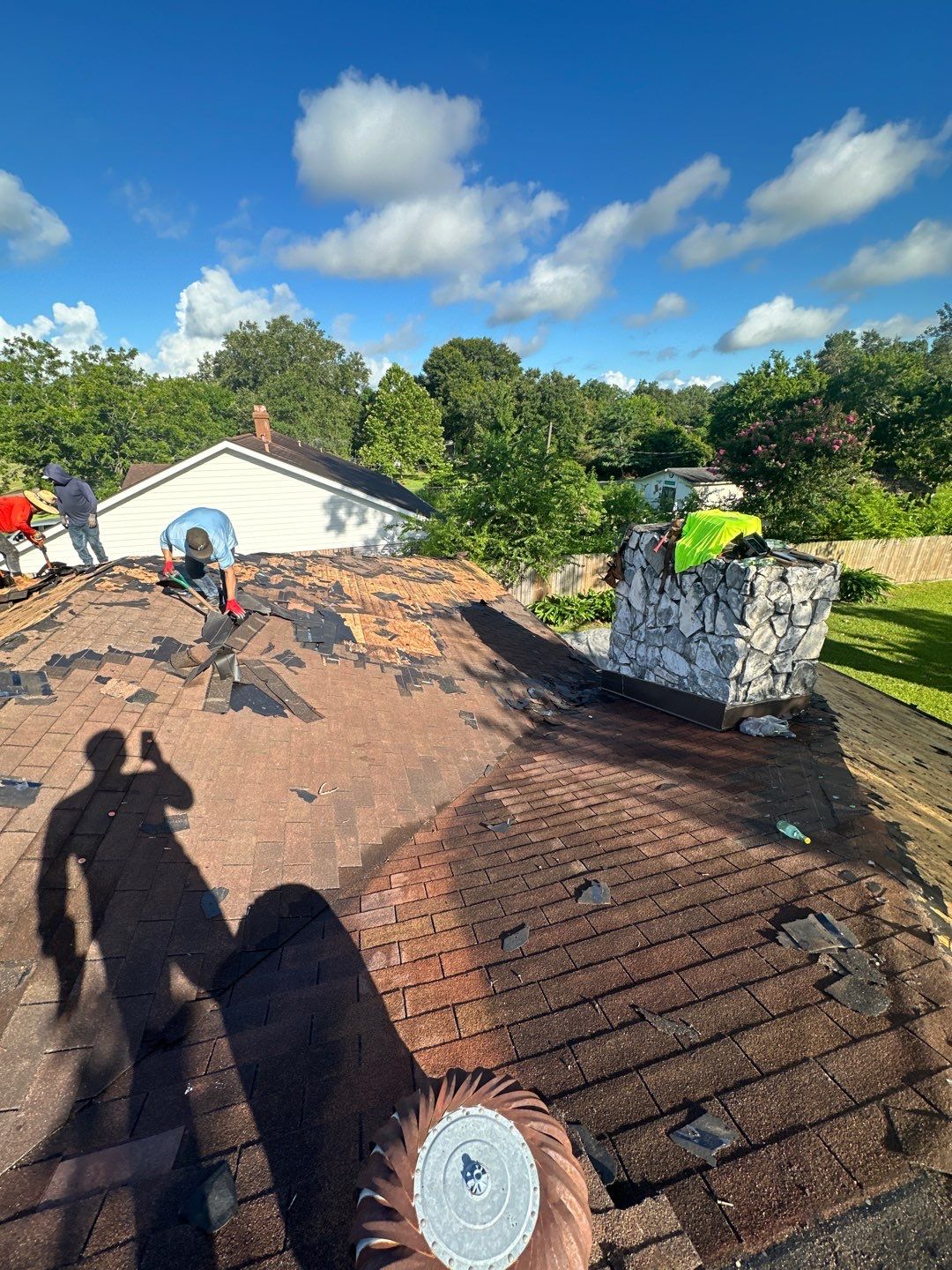 Residential Roofing Installation using Owen's Corning Duration (Lifetime) Shingles by Roof Repair Company