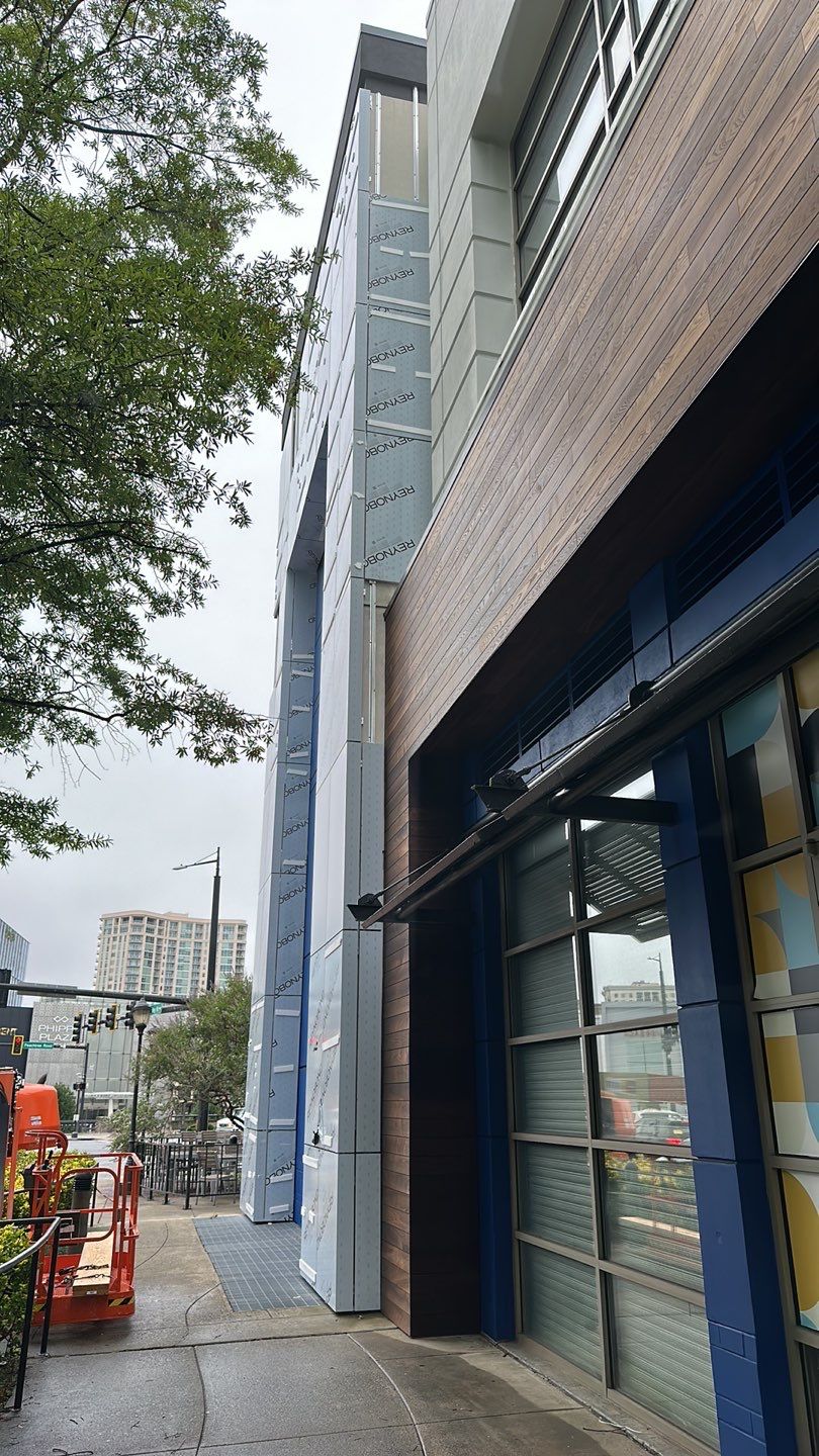 Exterior Installation using ACM Composite Panels by Infinity Metal Systems