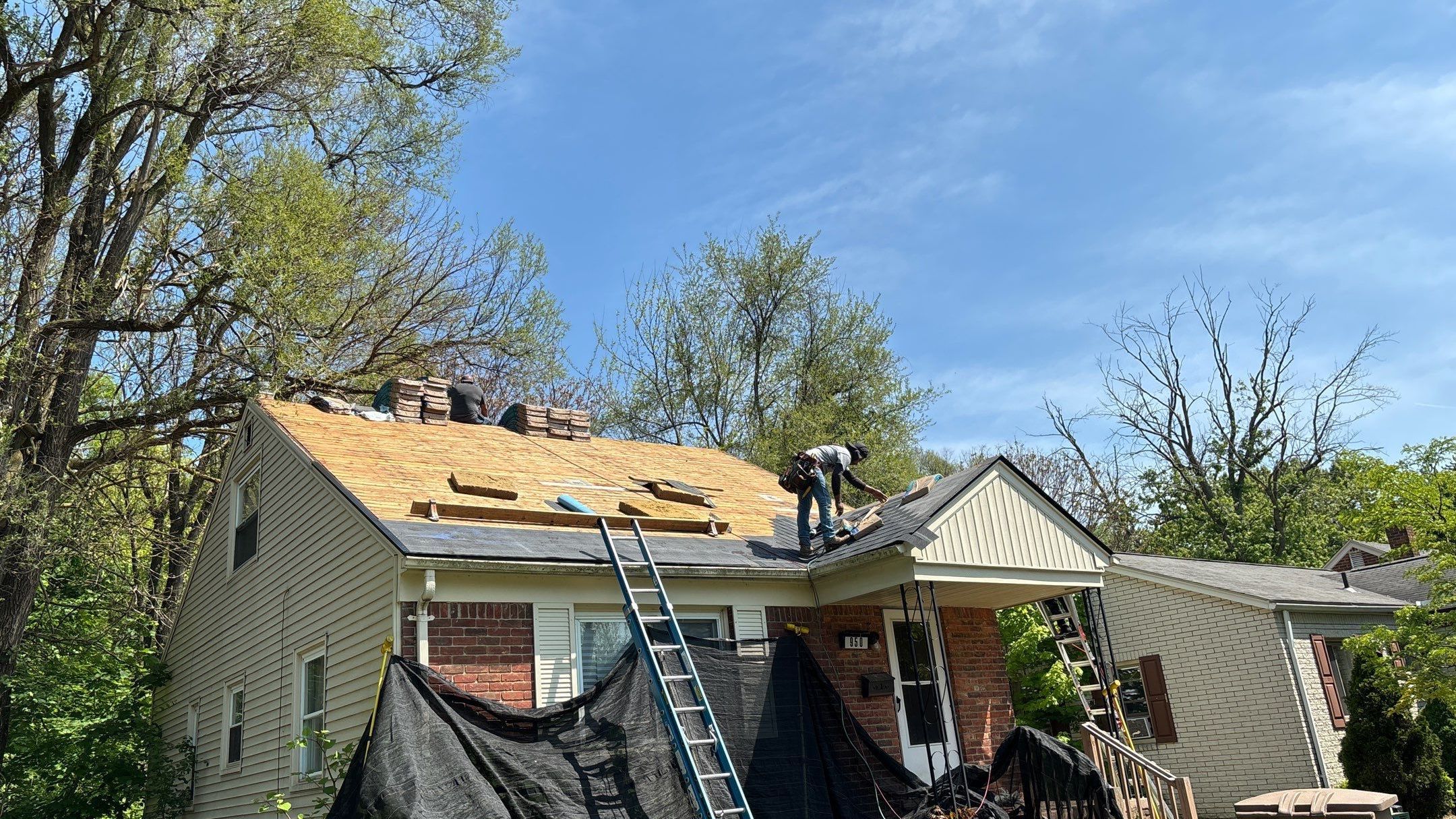 Roof Replacement using CertainTeed Landmark by 180 Contractors
