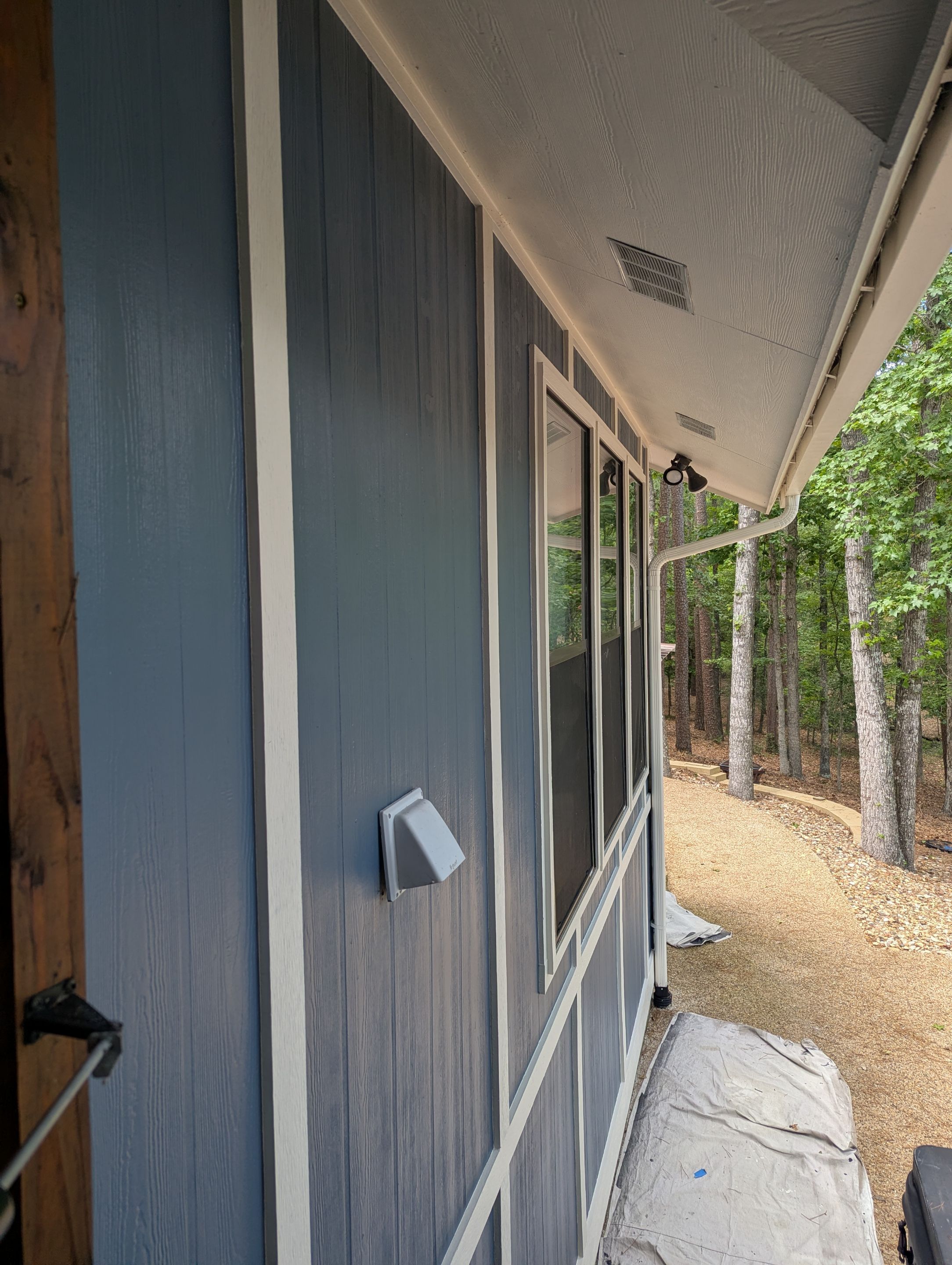 Complete Exterior Color Transformation in Holly Lake Ranch, Texas by Quality Coats Painting