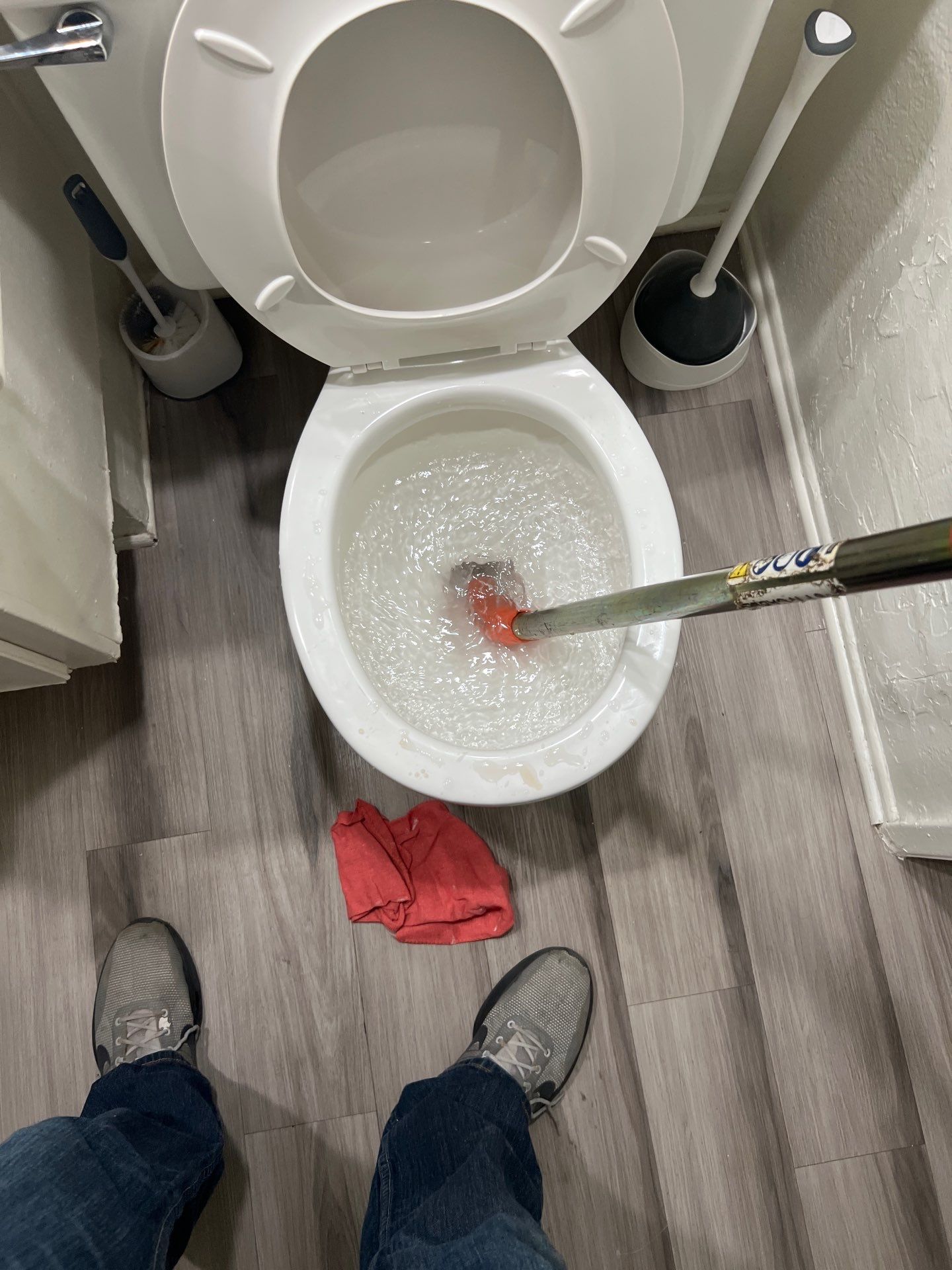 Clogged Toilet and Fill Valve by P&M Plumbing Inc.