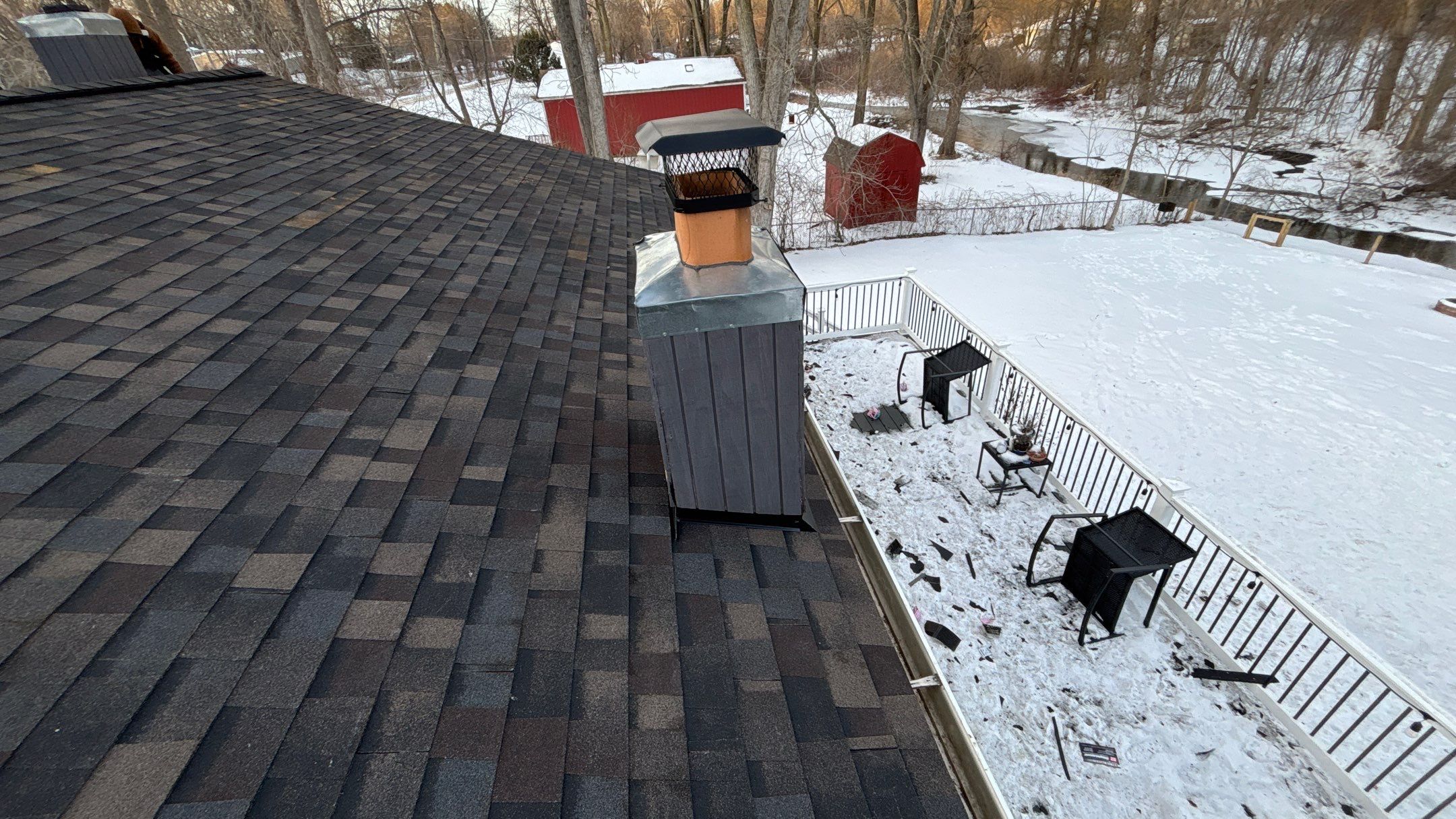 Roof Replacement using Owens Corning Duration Shingle by 180 Contractors