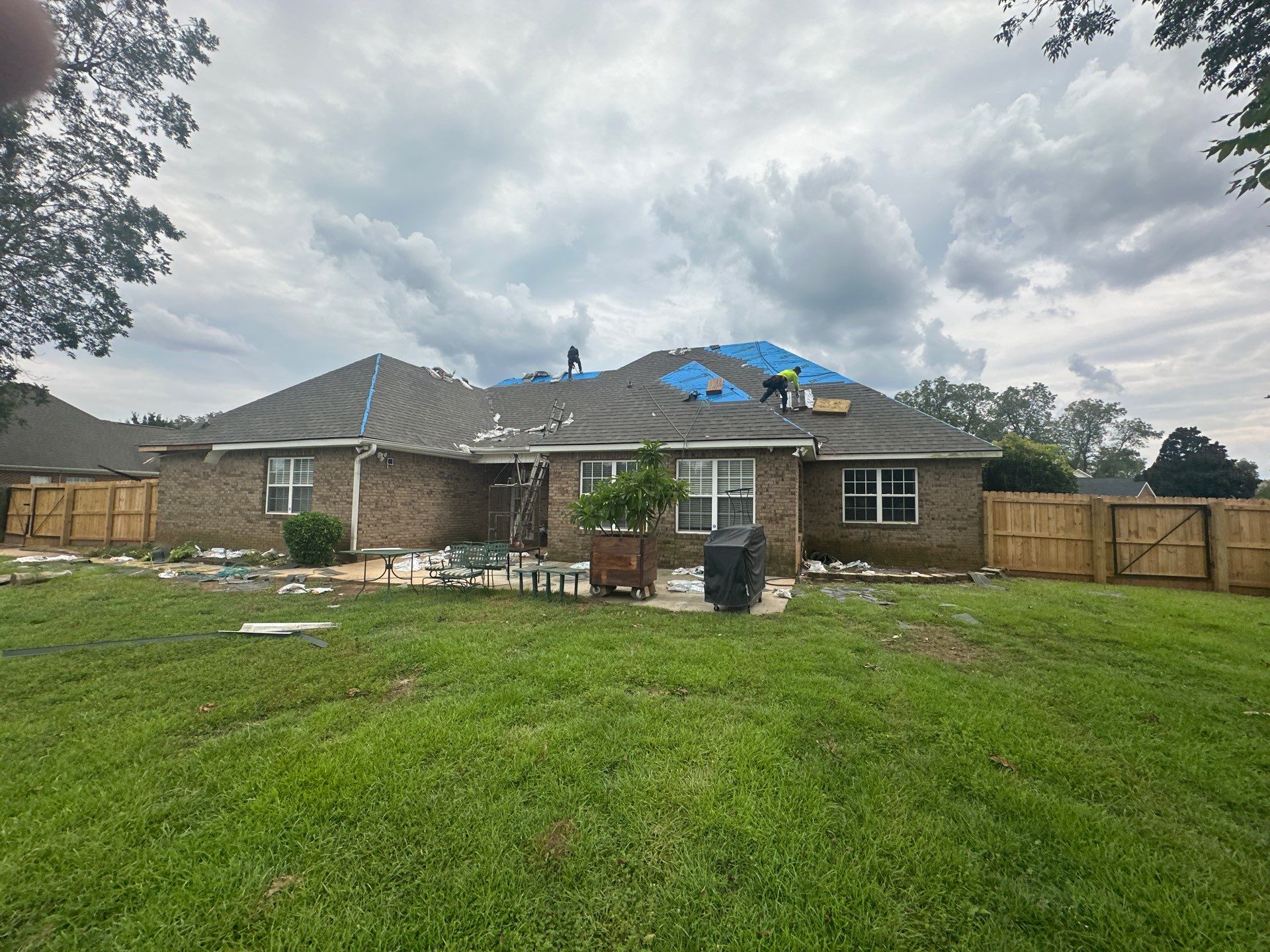 Project in Warner Robins by Aultman Roofing