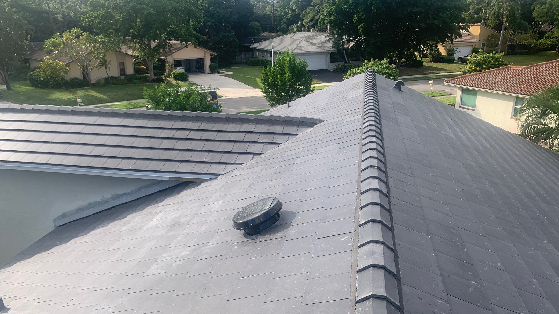Residential Roofing Installation using WestLake Roofing Tile by BLUES BROTHERS ROOFING