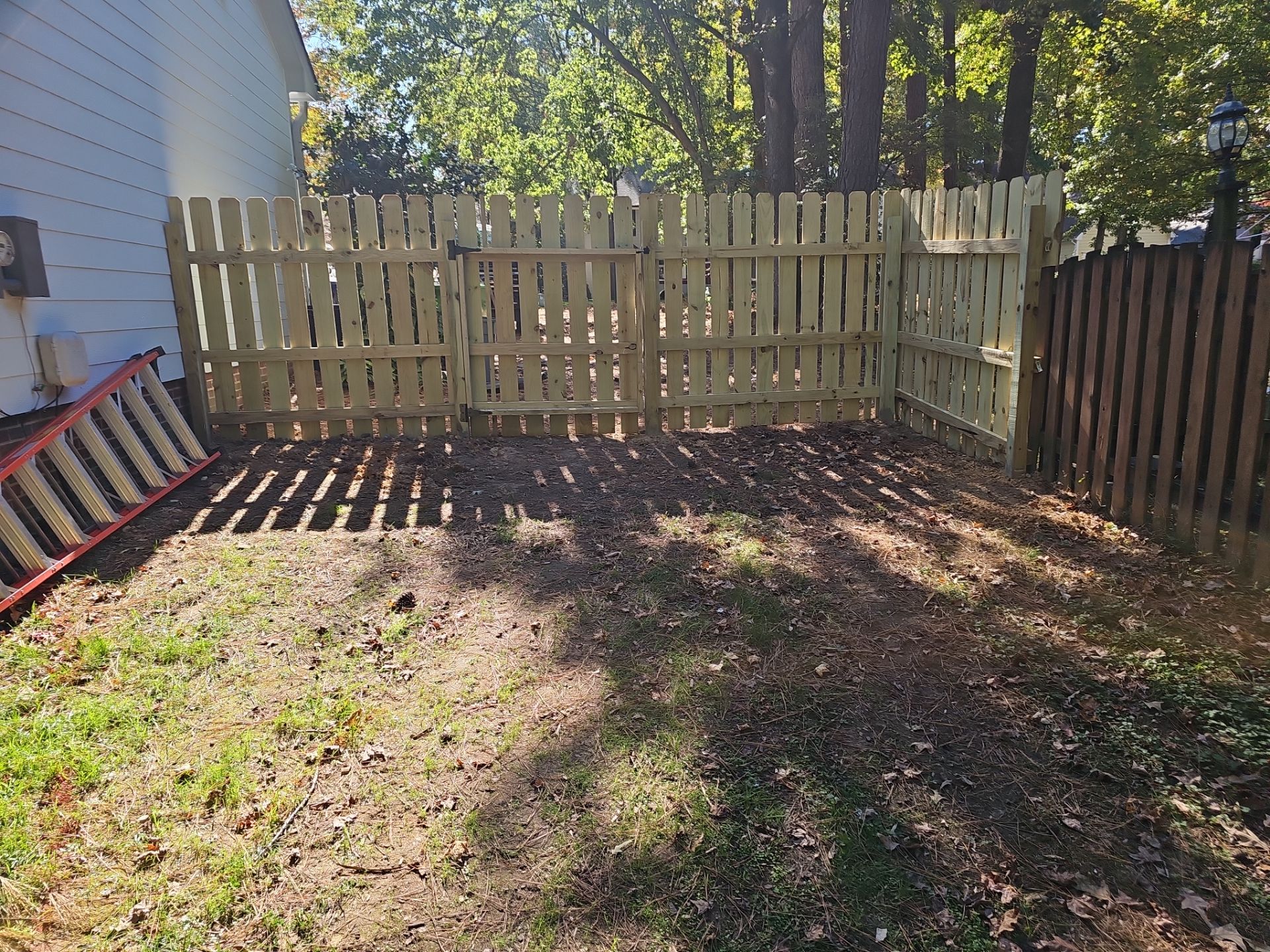 New Windows, Siding, Trim, Fence, and Backyard Concrete Pad by Billy Weatherspoon Contractor