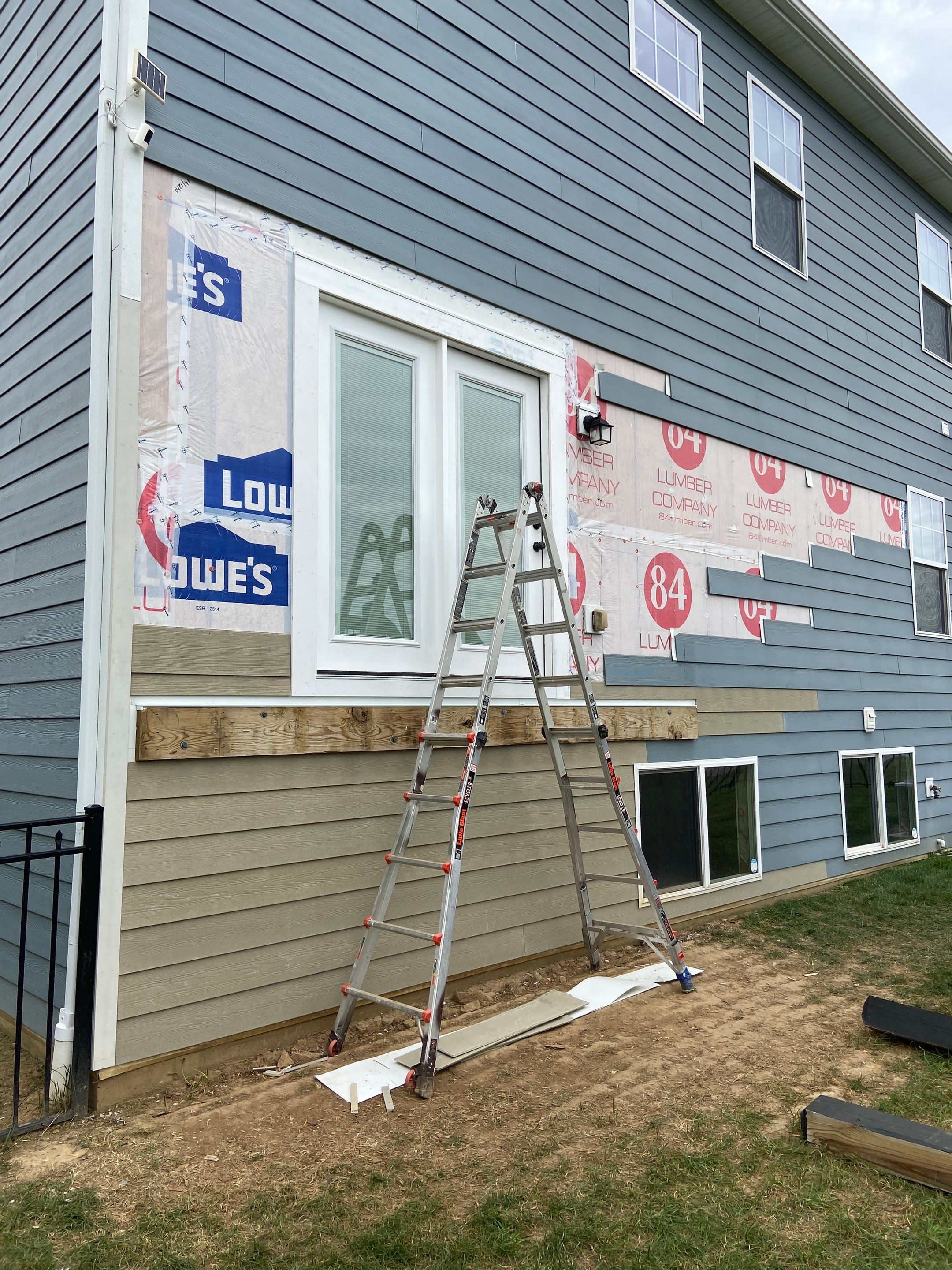 Leak Behind Siding caused Structural Damage by ANR Restoration
