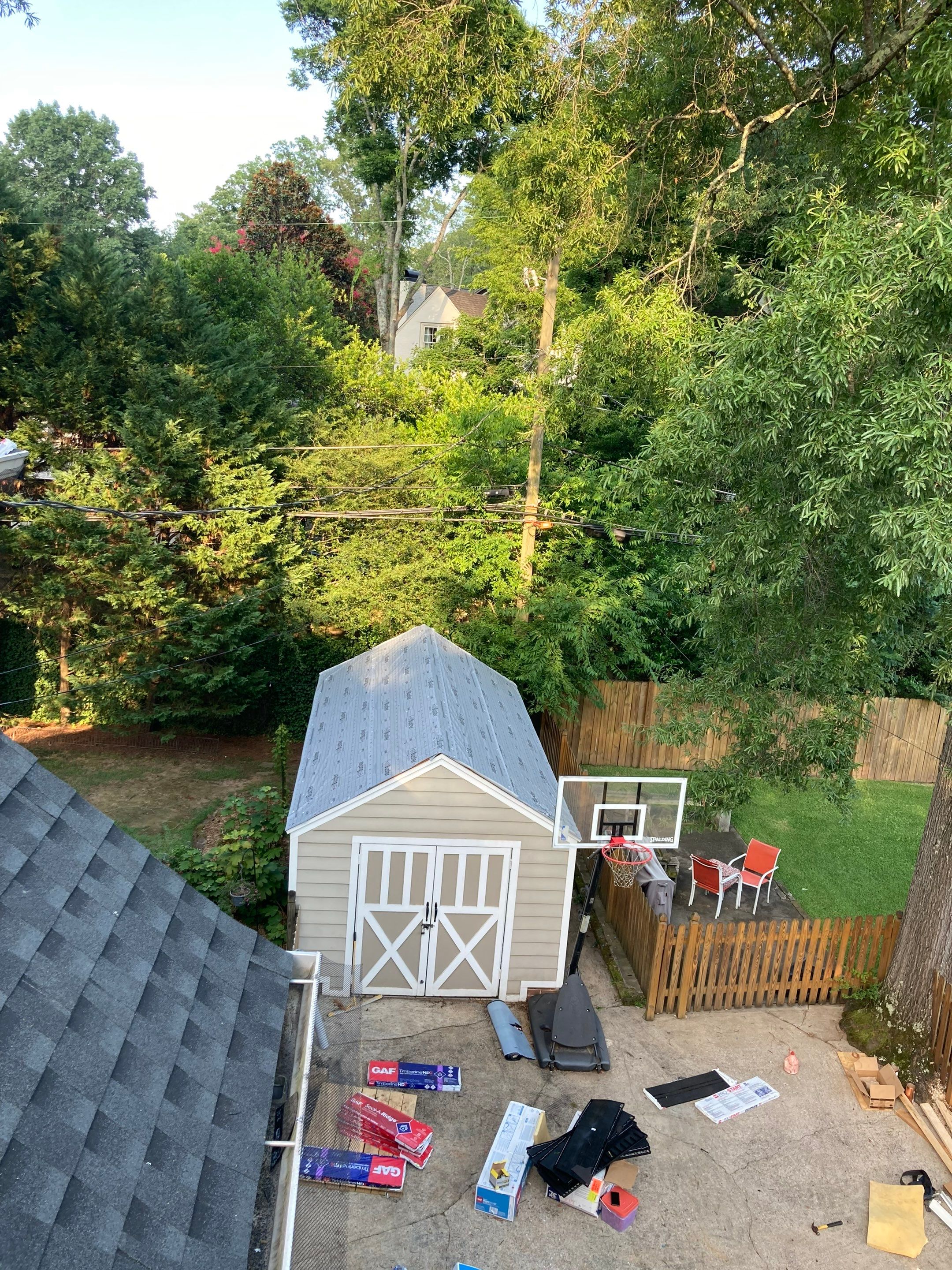 Residential Roofing Installation using Architectural Shingles by The Roofing Dudes