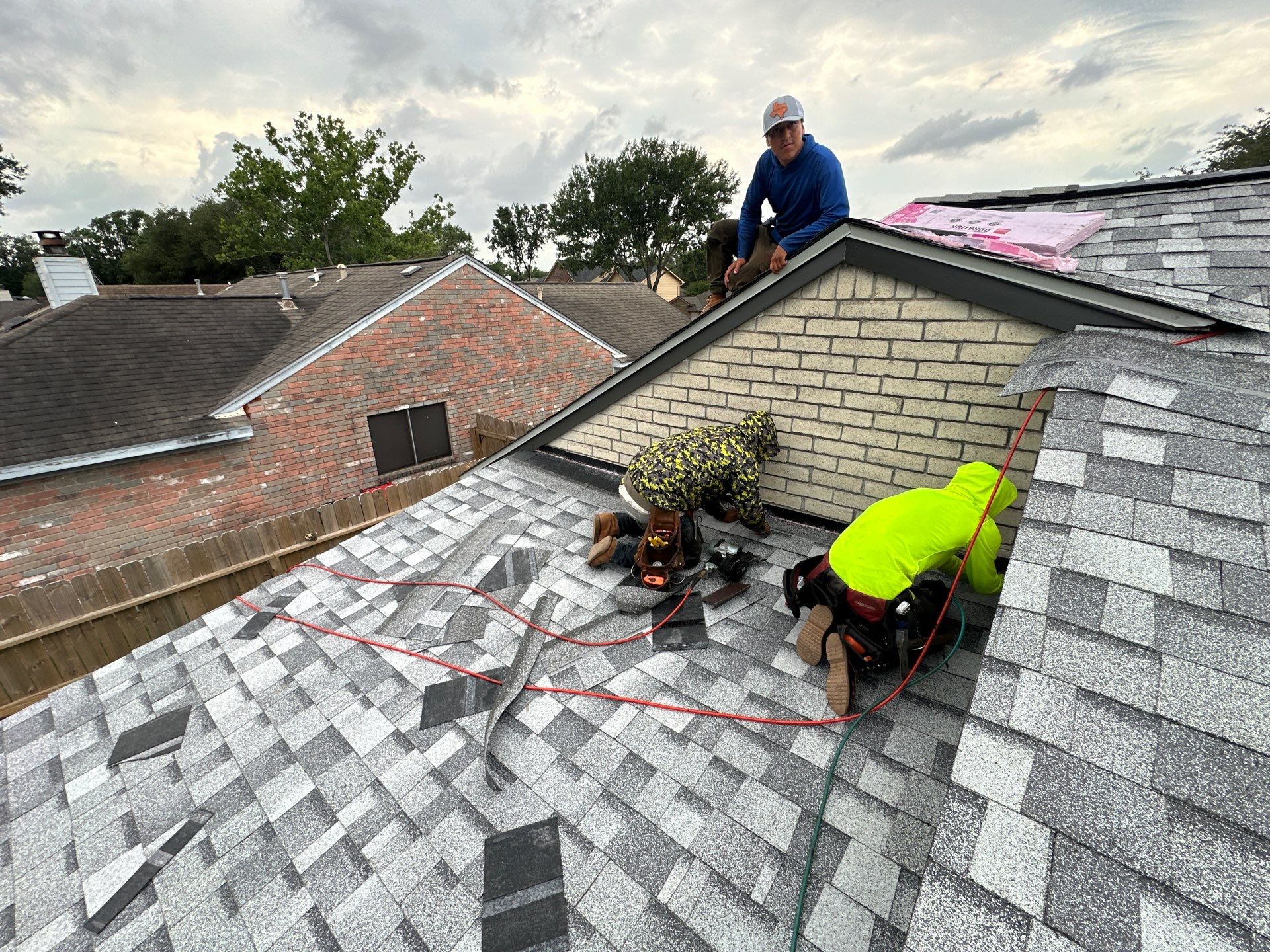 Project in Katy by Motion Roofing