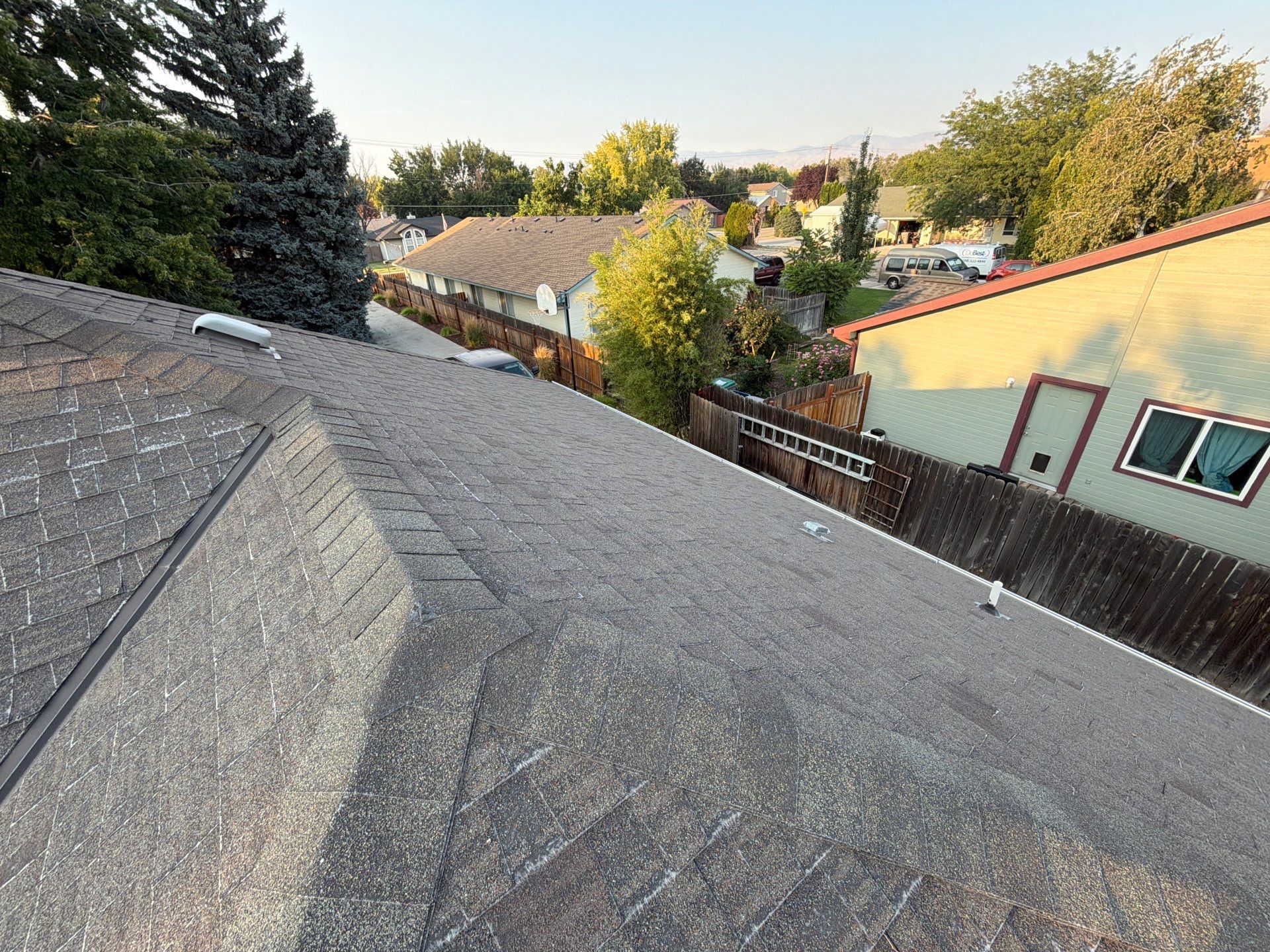 Residential Roof Replacement and Decking Repair in Boise by Olive Roofing