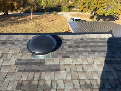 roof repair, vent stack installation