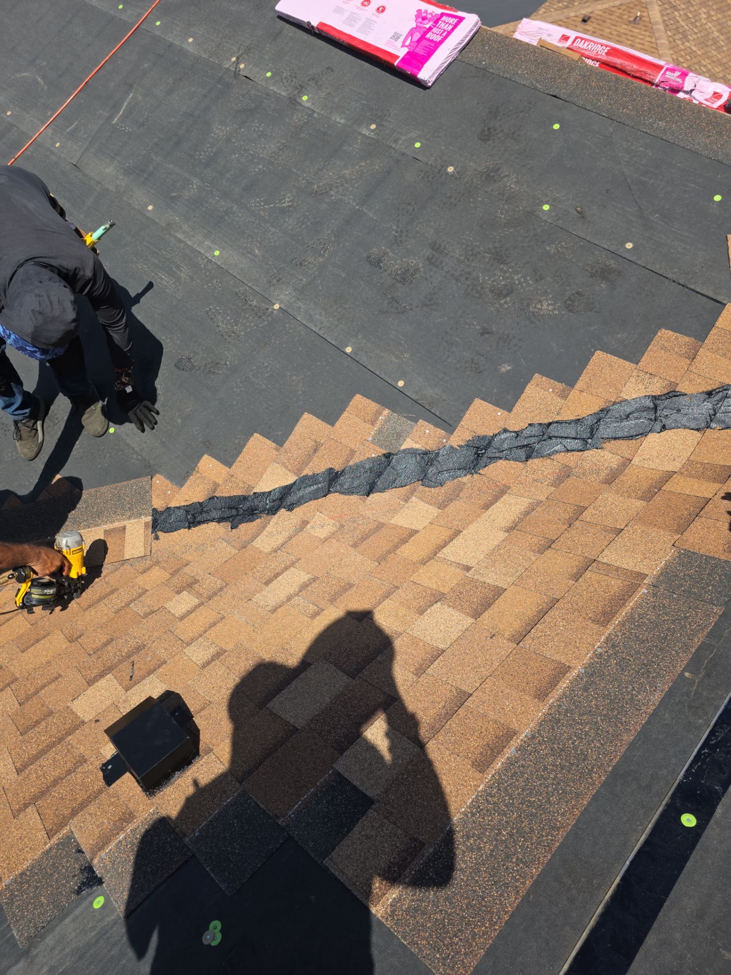 We Aint Scared of heights  by Bayfront Roofing and Construction