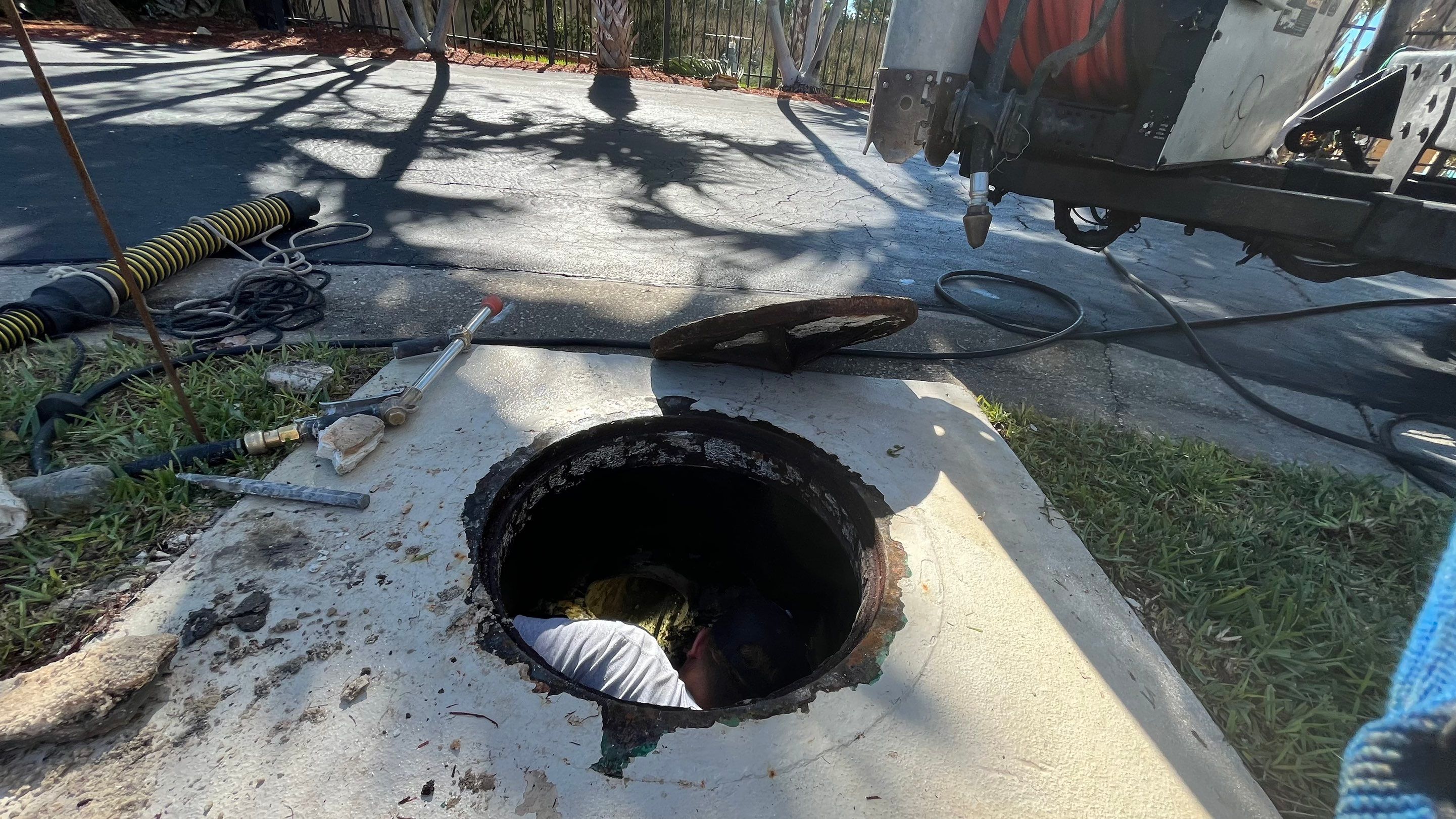 Condo Storm Water System Cleaning and Maintenance by APS Power & Water