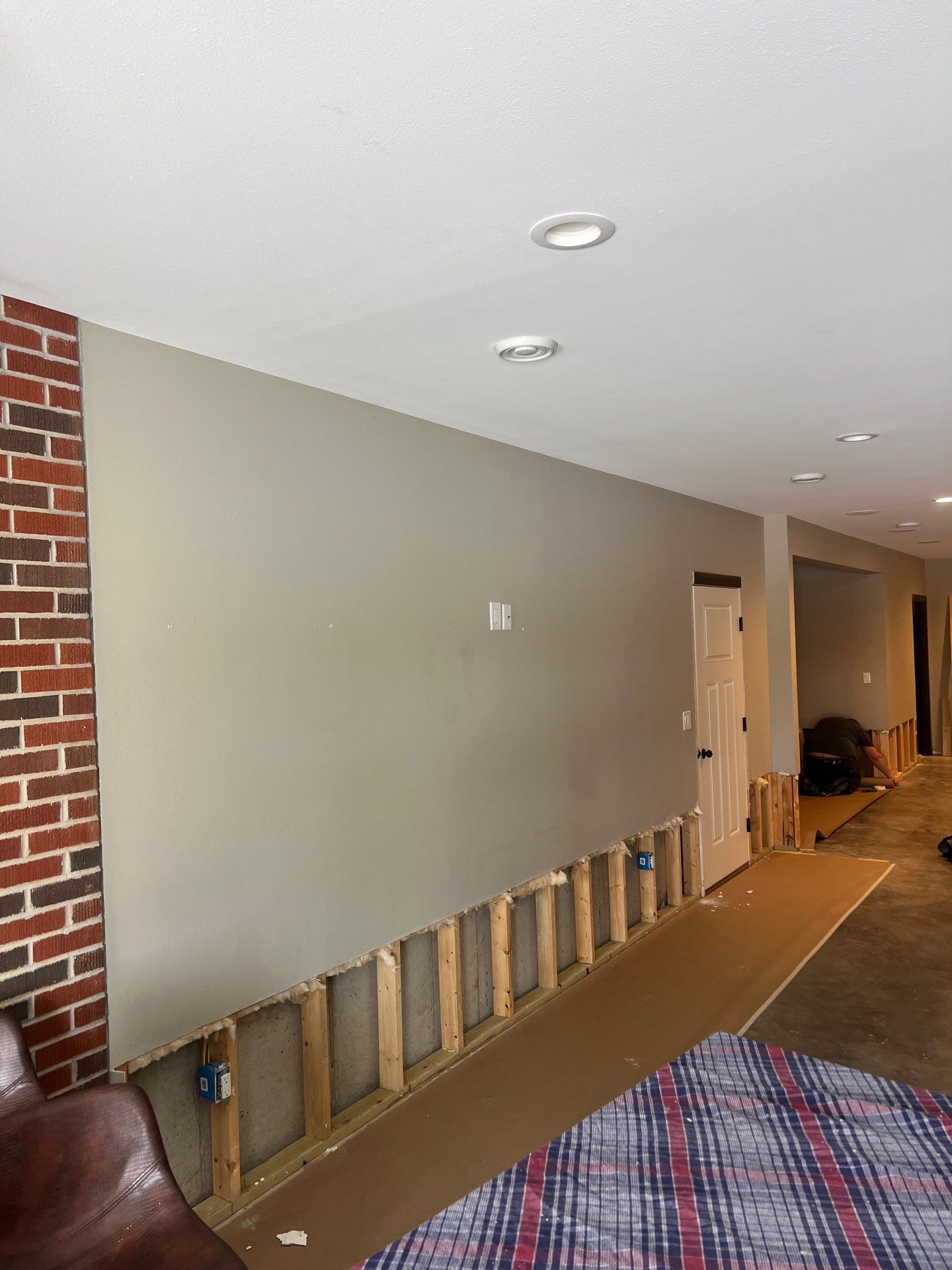 Basement Restoration & Repaint by Grandview Painting