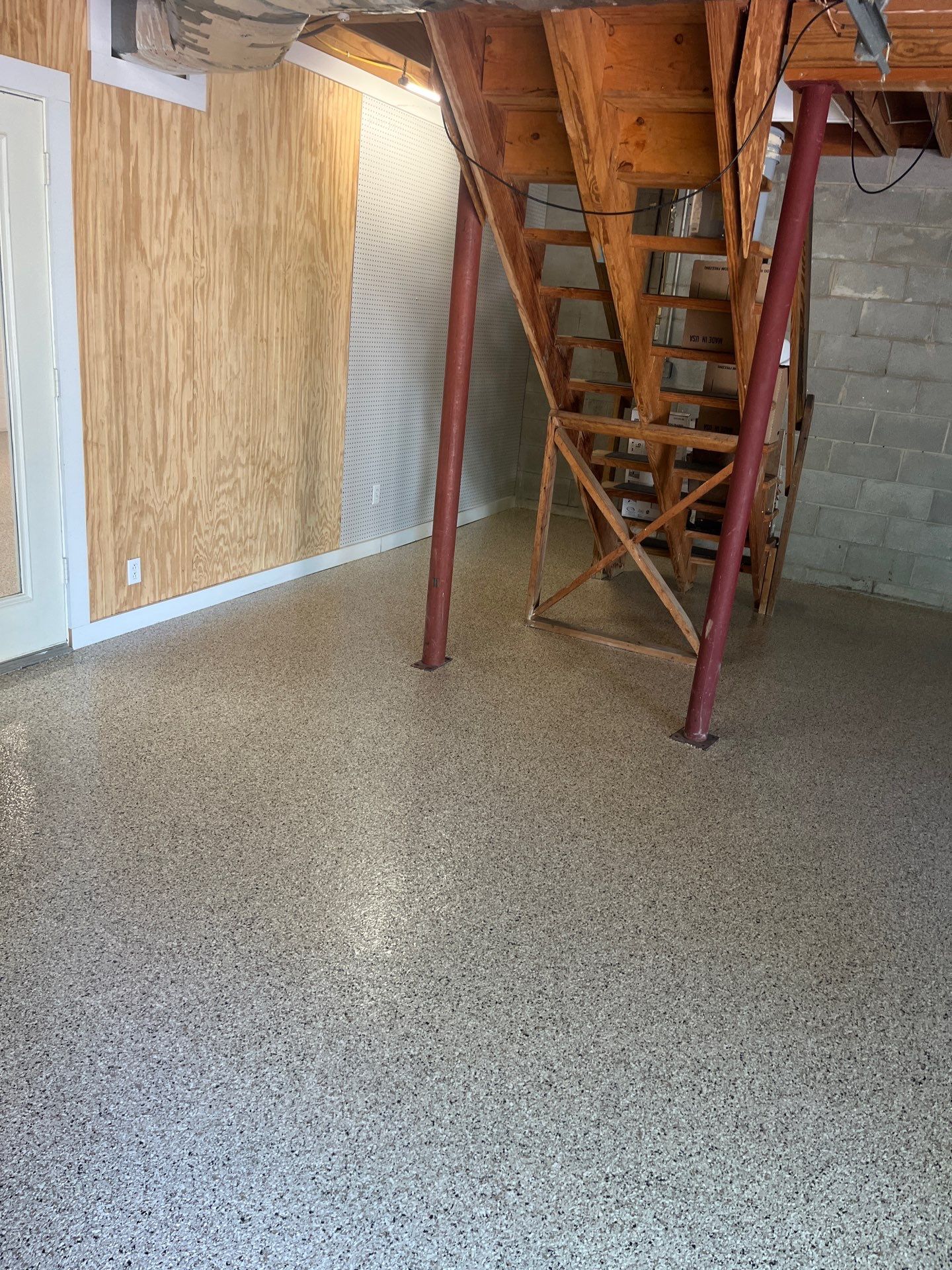 Garage Floor Coating using Shoreline by My Garage Floor Guys