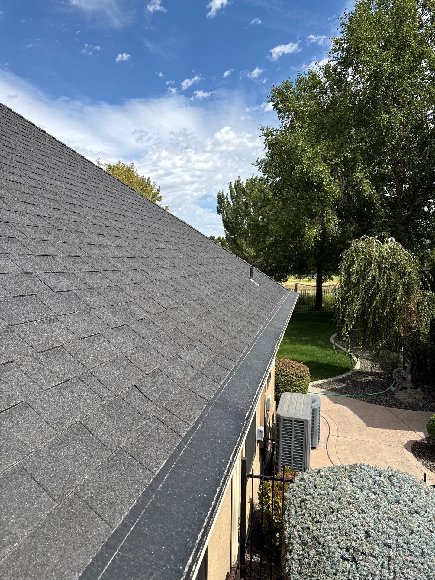 Middleton Residential Roof Replacement with Dark Grey Architectural Shingles by Olive Roofing