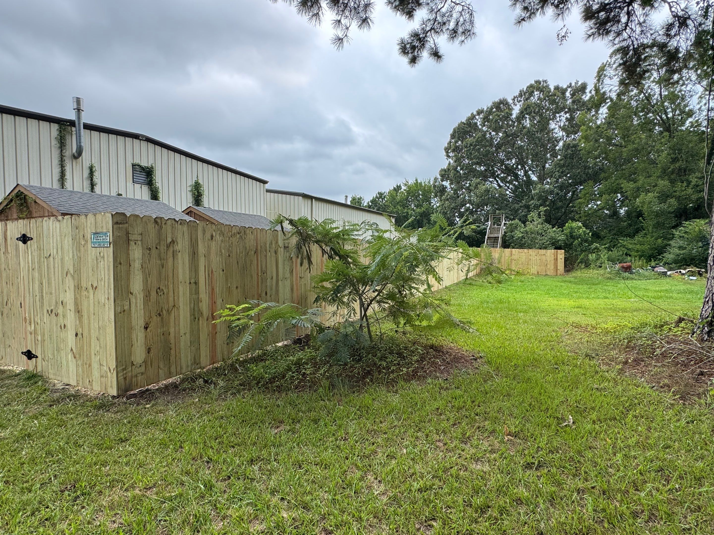 Warmth & Strength in Wood by Tidewater Fence