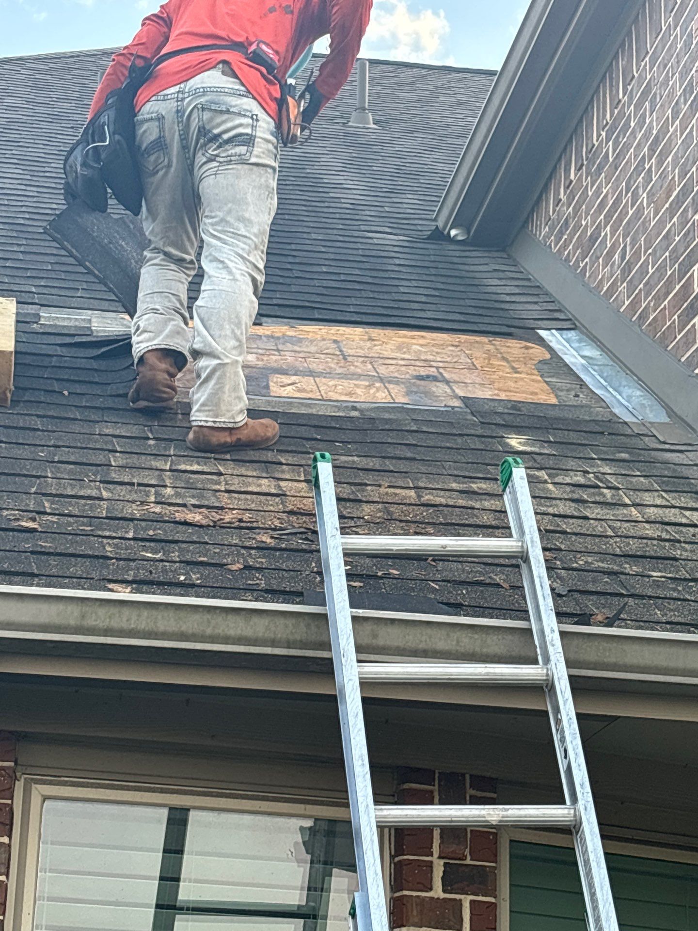 Residential Roofing Repair using Owen's Corning Duration (Lifetime) Shingles by Roof Repair Services LLC