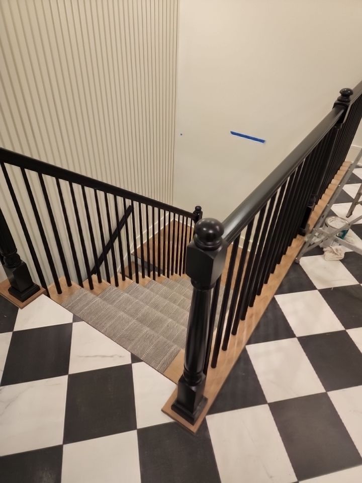 New home construction paint job by Cutting edge painting 