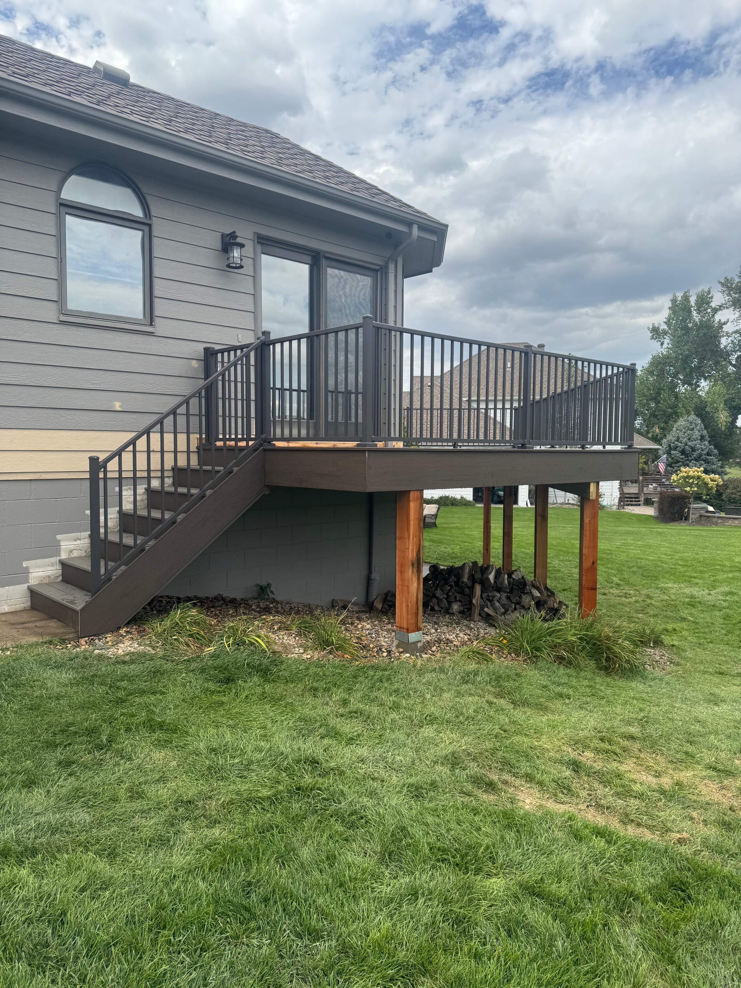 Custom golf course deck by EAGLE EYE ENTERPRISES