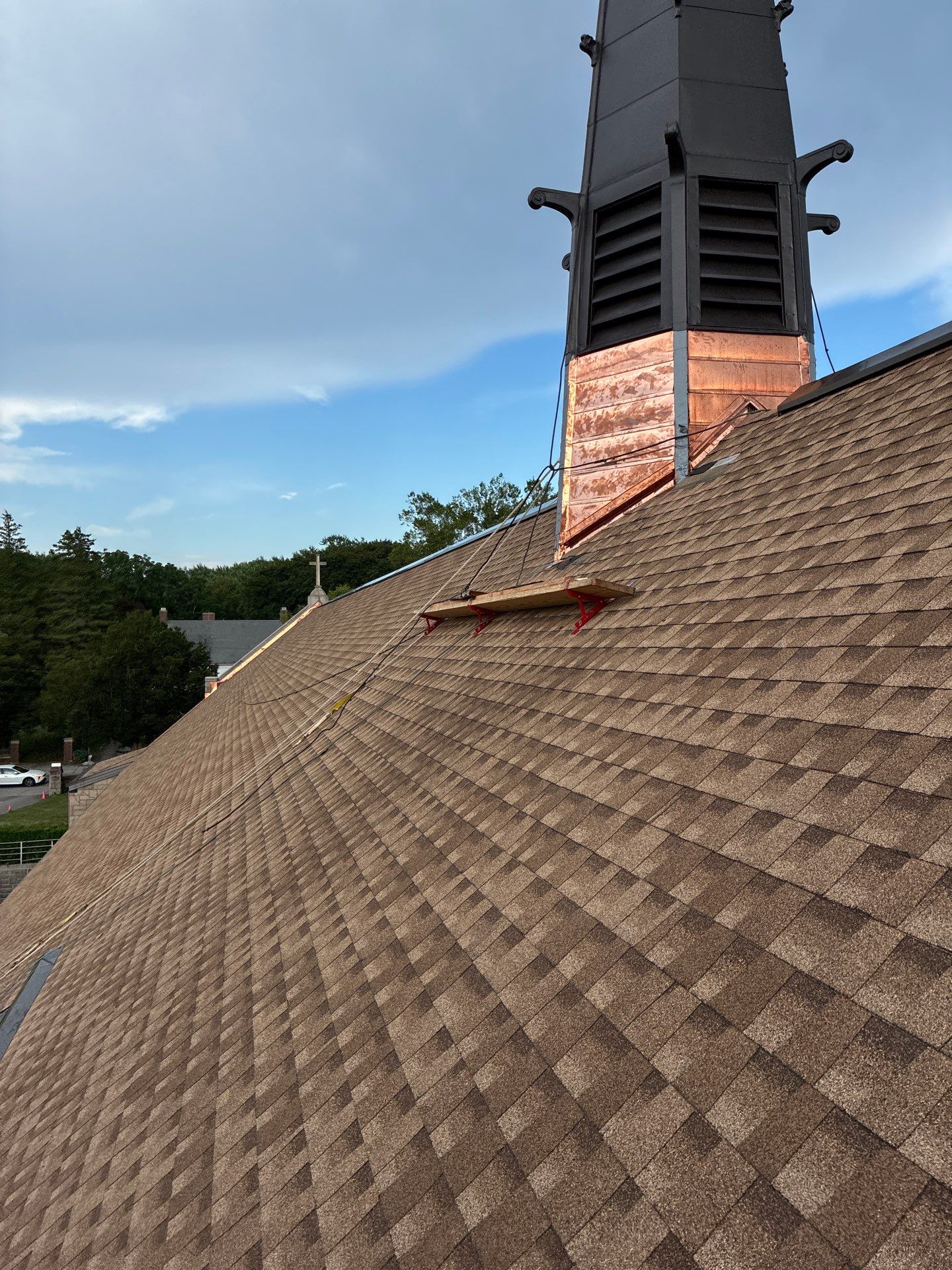 St. Pius Church - Commercial Roof Restoration by Rinaldi Roofing