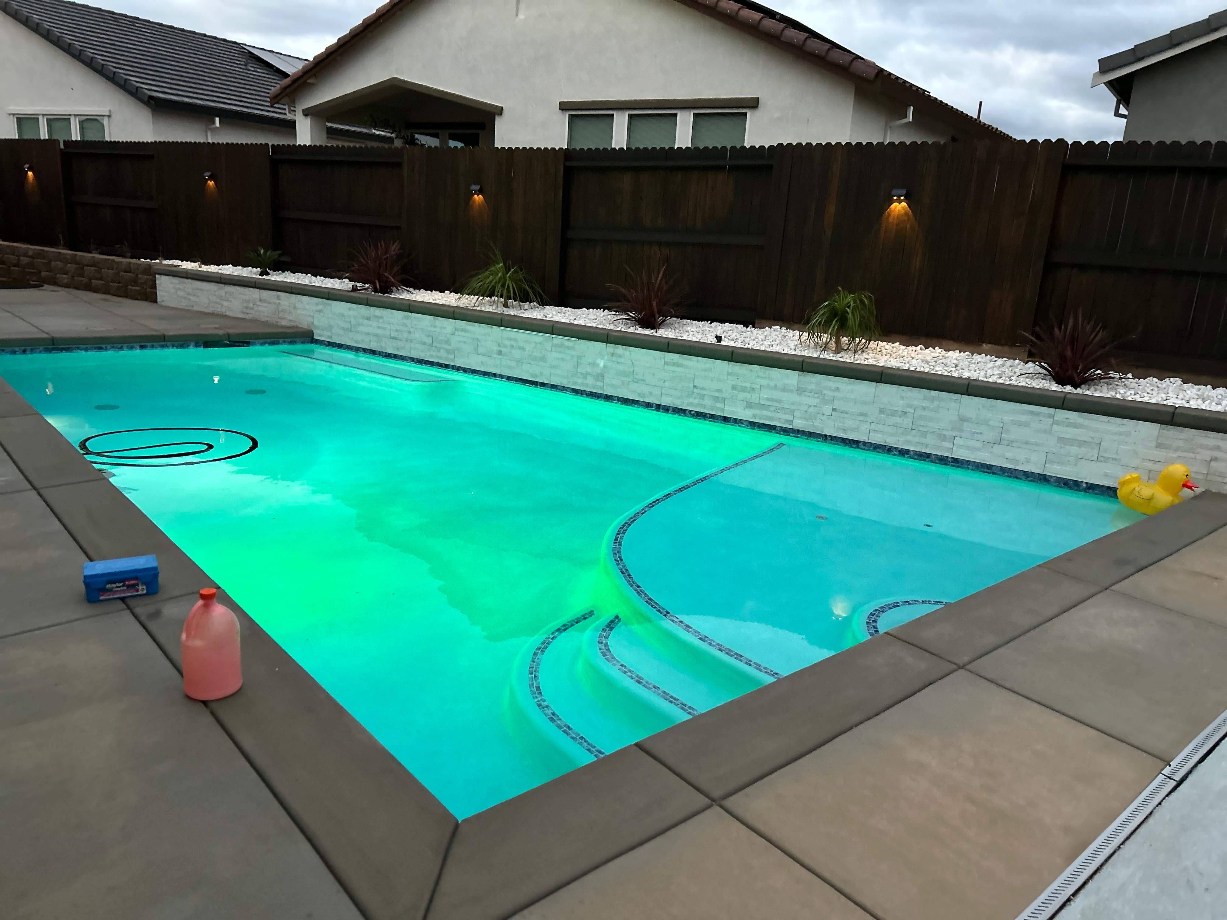 Project in Rancho Cordova by Dolphin Pools and Spas