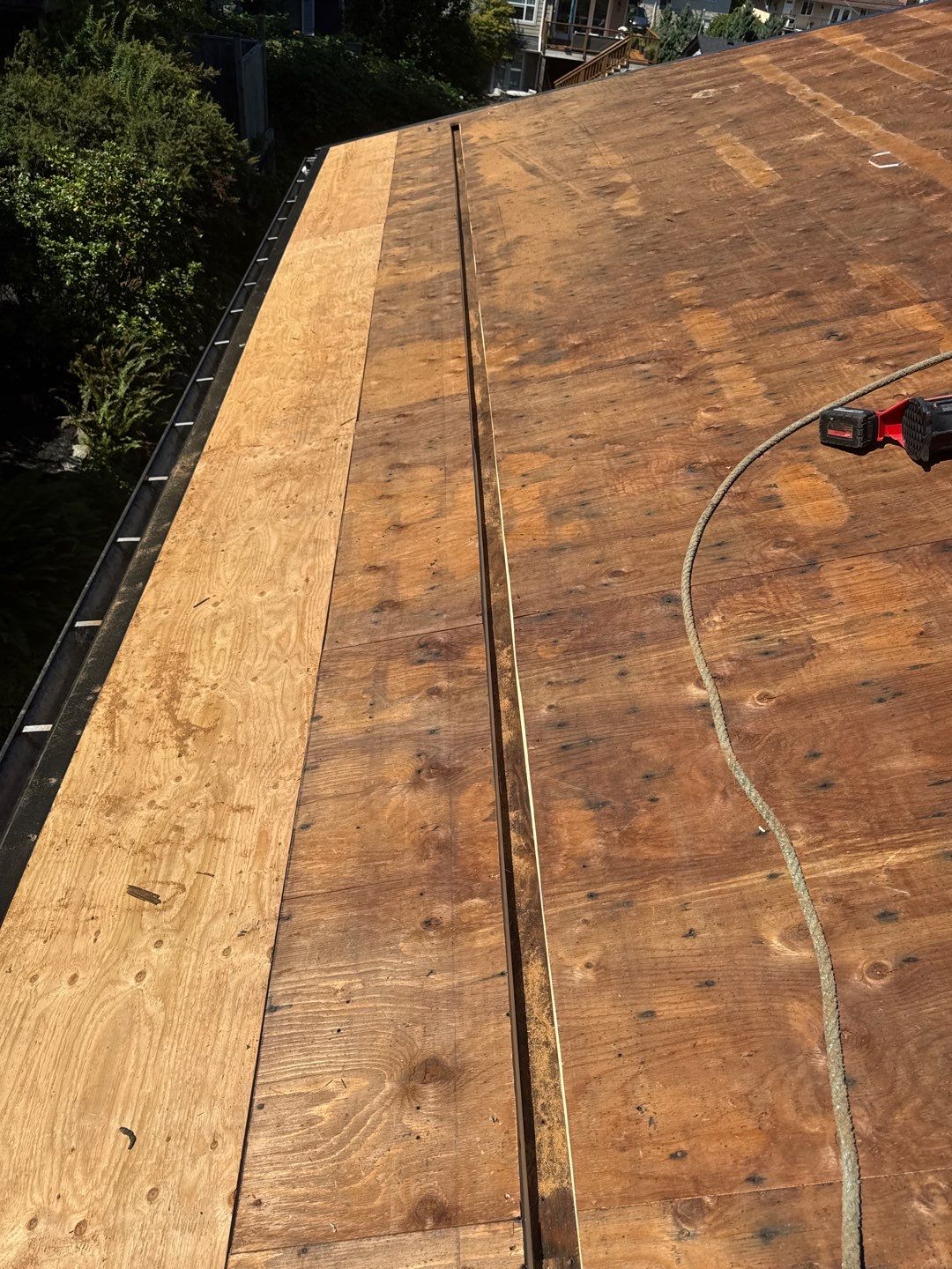 Residential Re-Roof using GAF Timberline HDZ Pewter Grey by Top Notch Roofing Inc