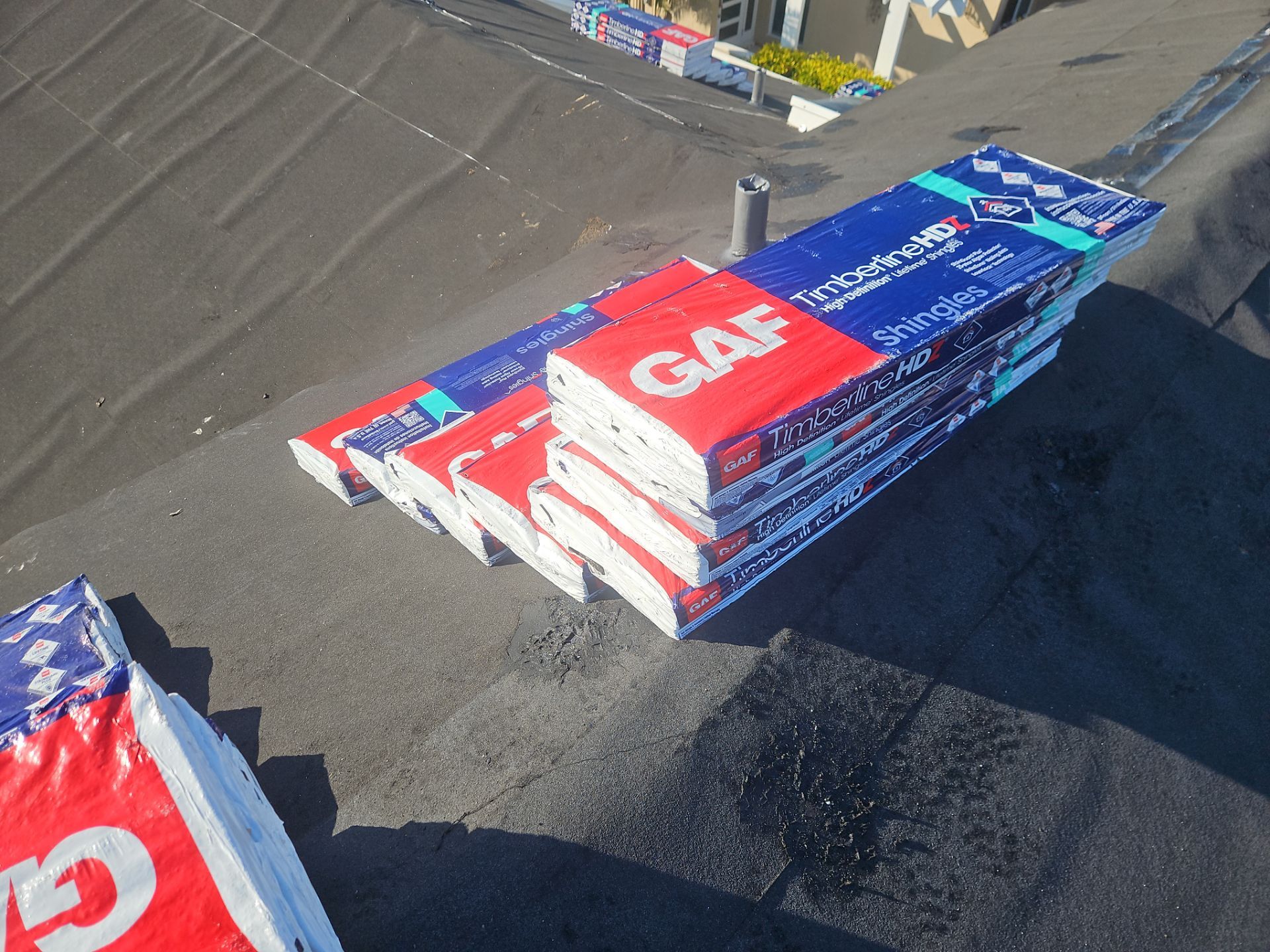 Residential Roofing Installation using GAF by BLUES BROTHERS ROOFING