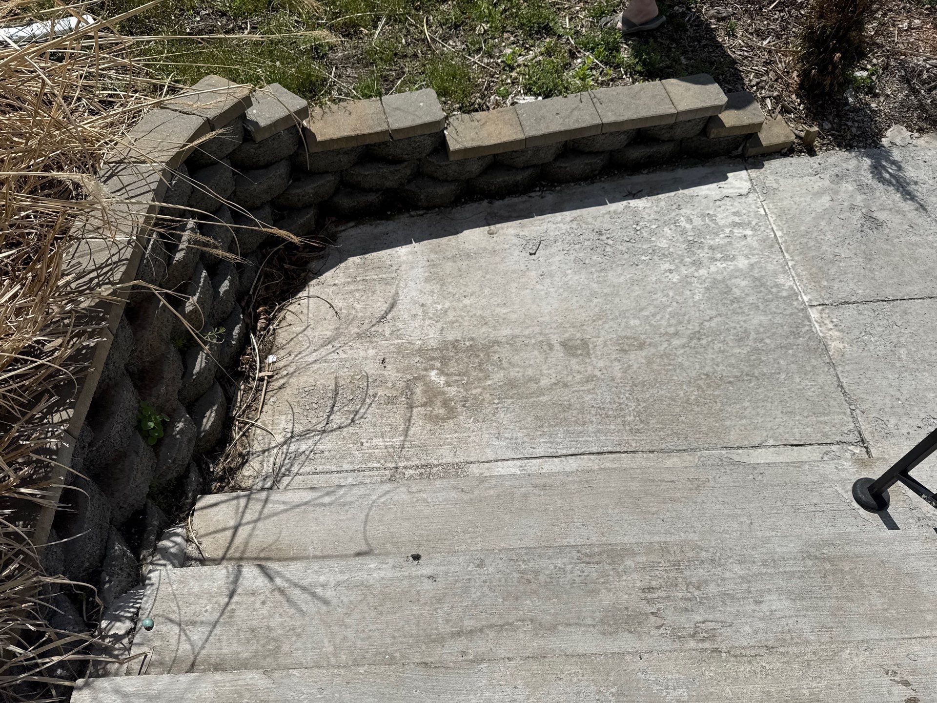 Silverado porch and steps coating by NG Masonry & Construction LLC