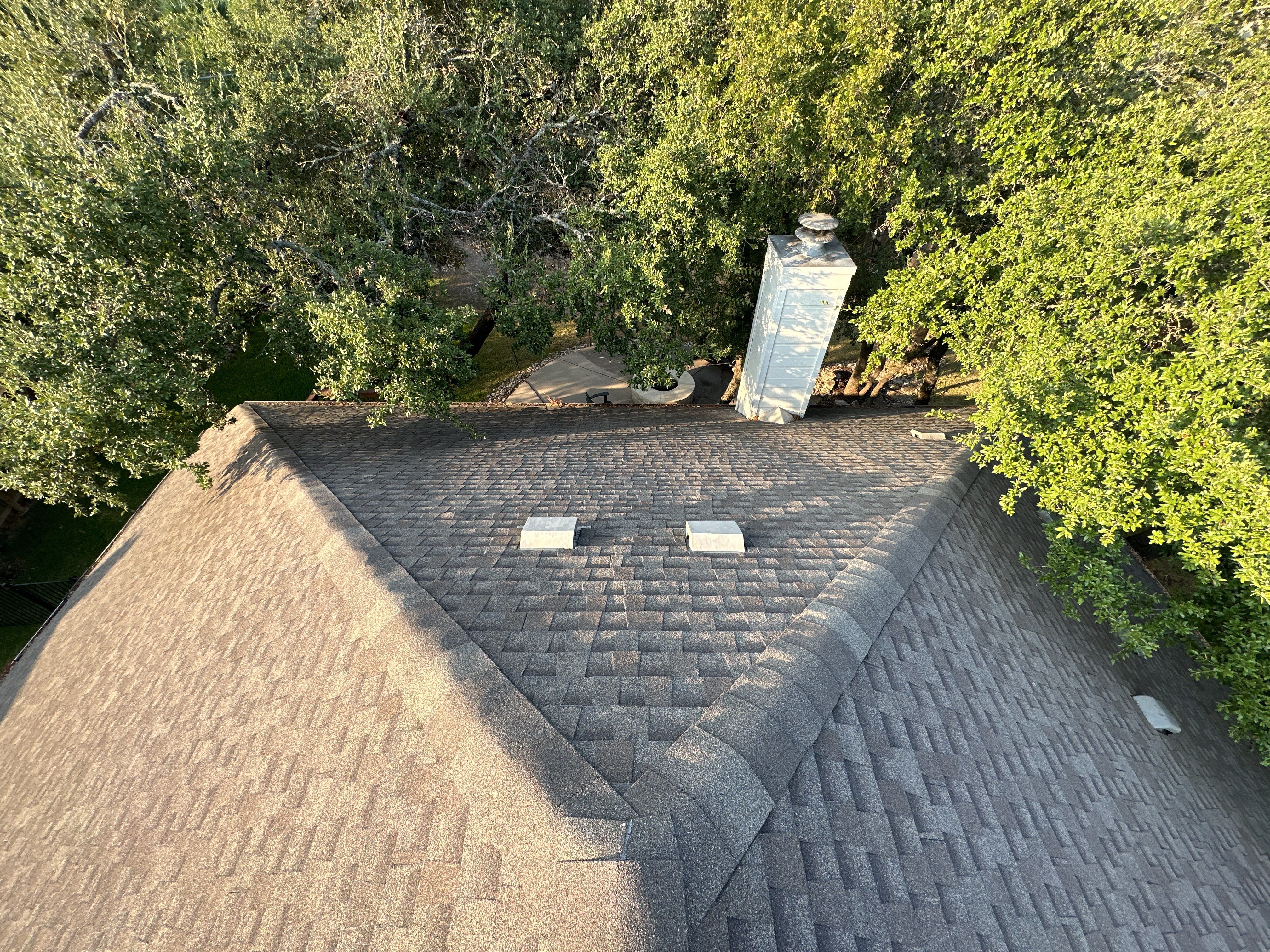 Roof Replacement with Skylights in Austin by Skywall Construction LLC