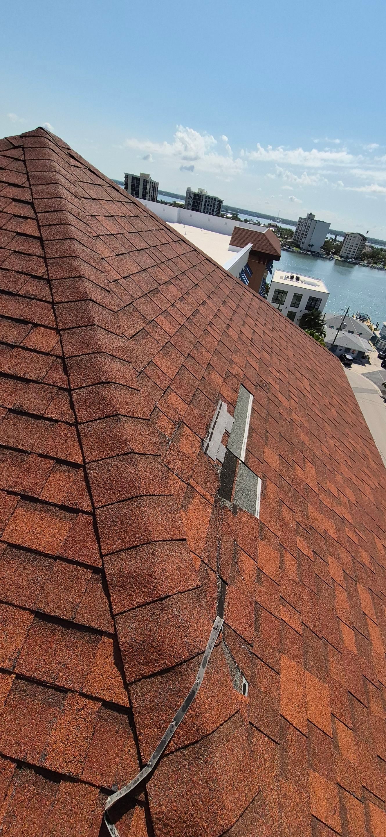 Project in Clearwater 33767 by Mitchell Roofing Company LLC 
