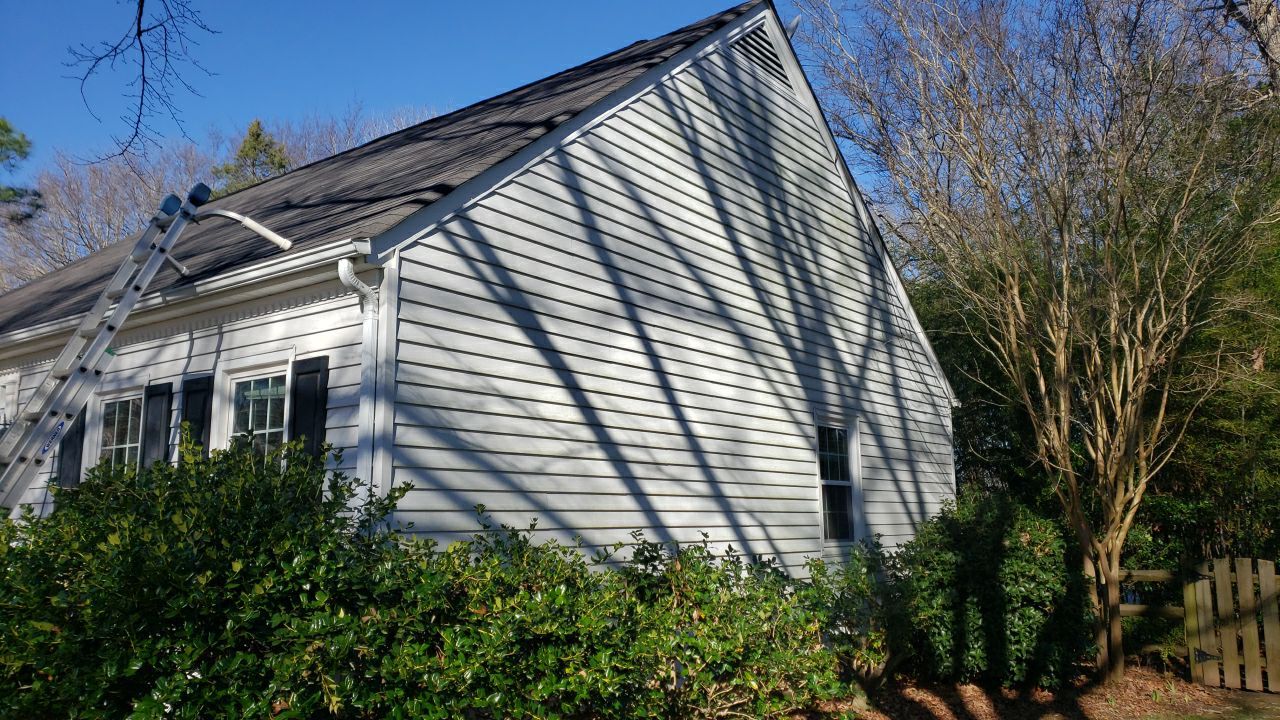 Gutter Cleaning and House wash by G&H Home Tech Pros LLC