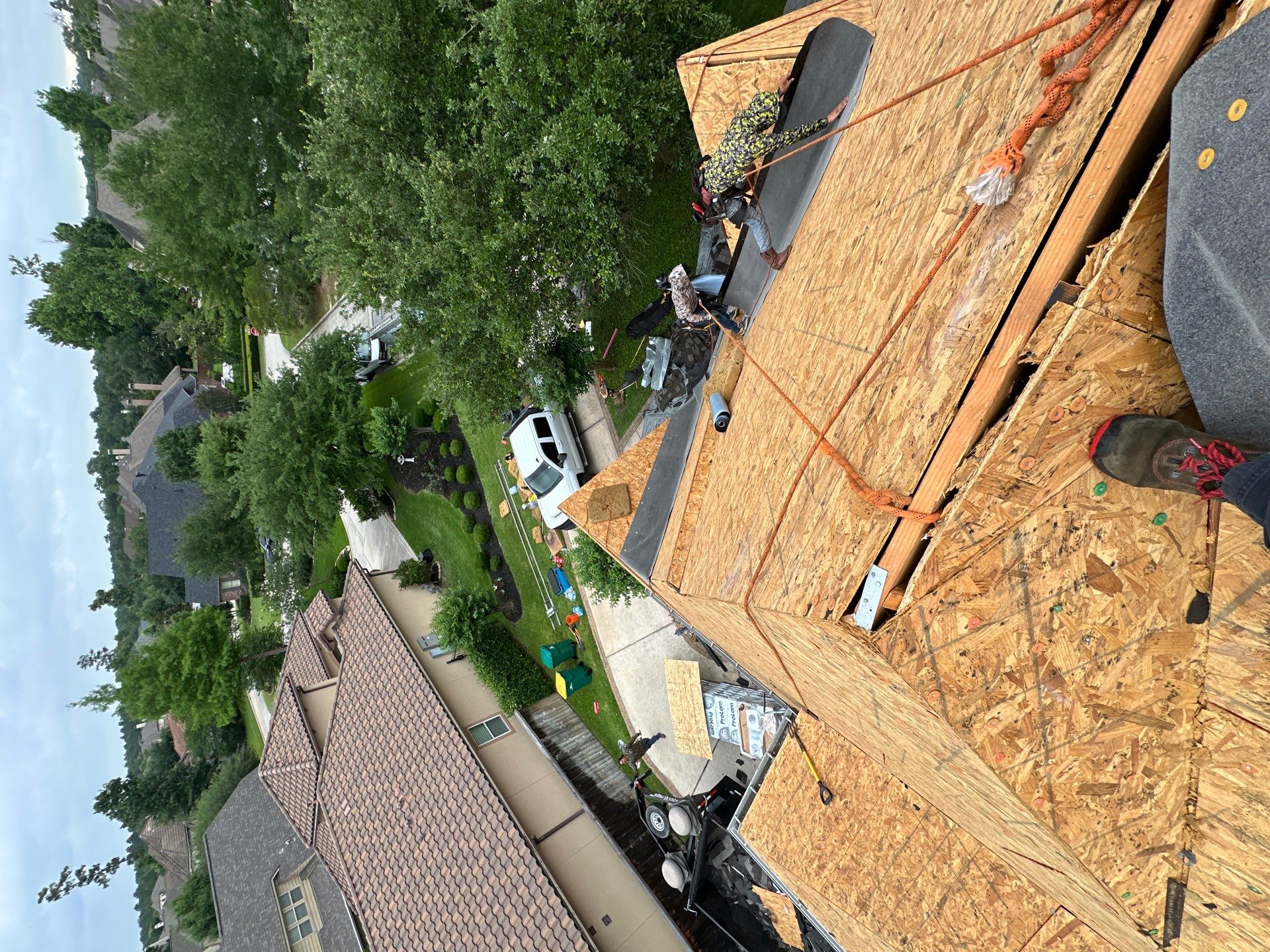 Project in Spring by Motion Roofing