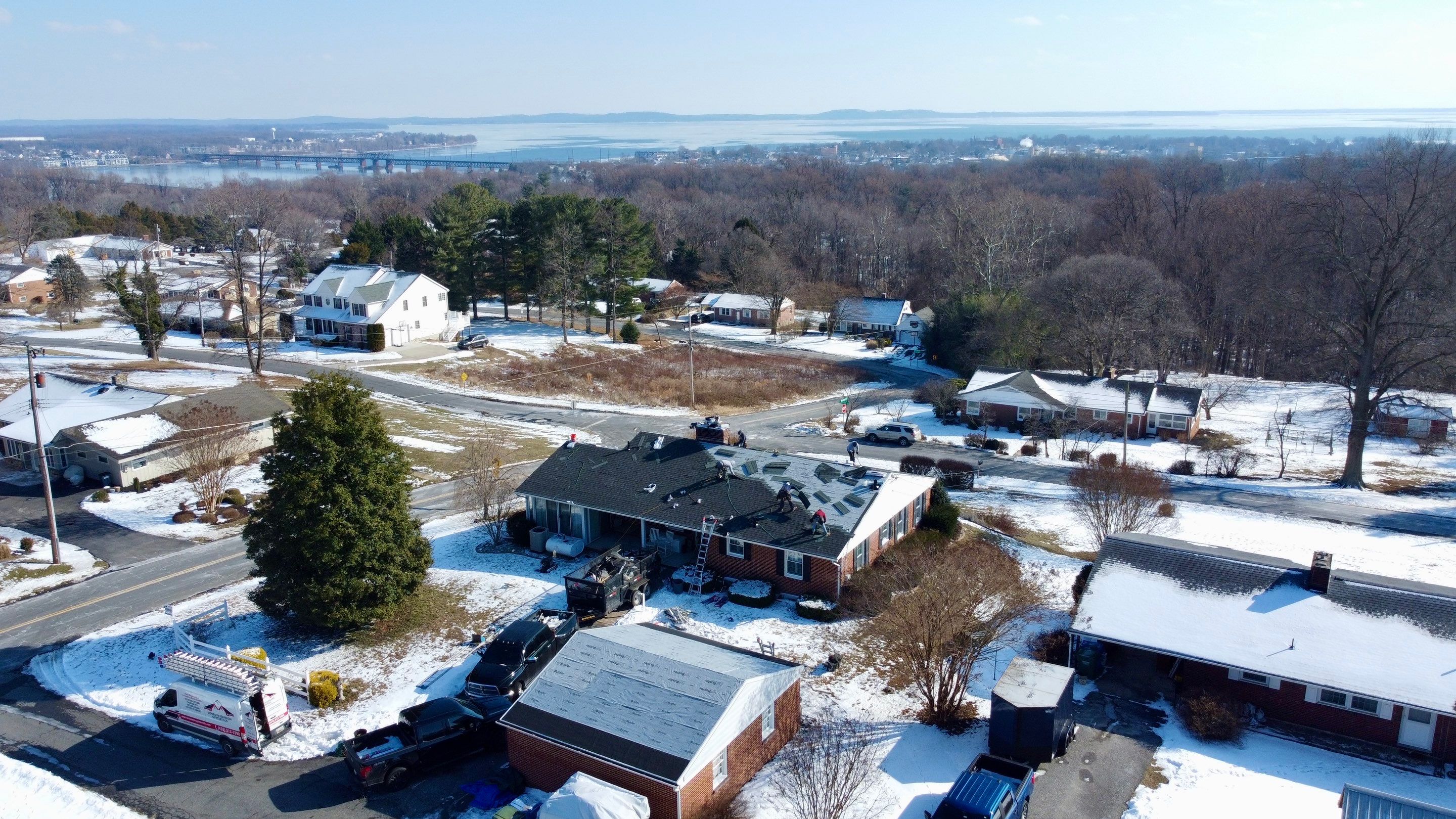 Residential Roofing Installation using GAF Timberline HDZ by Matter Construction, LLC