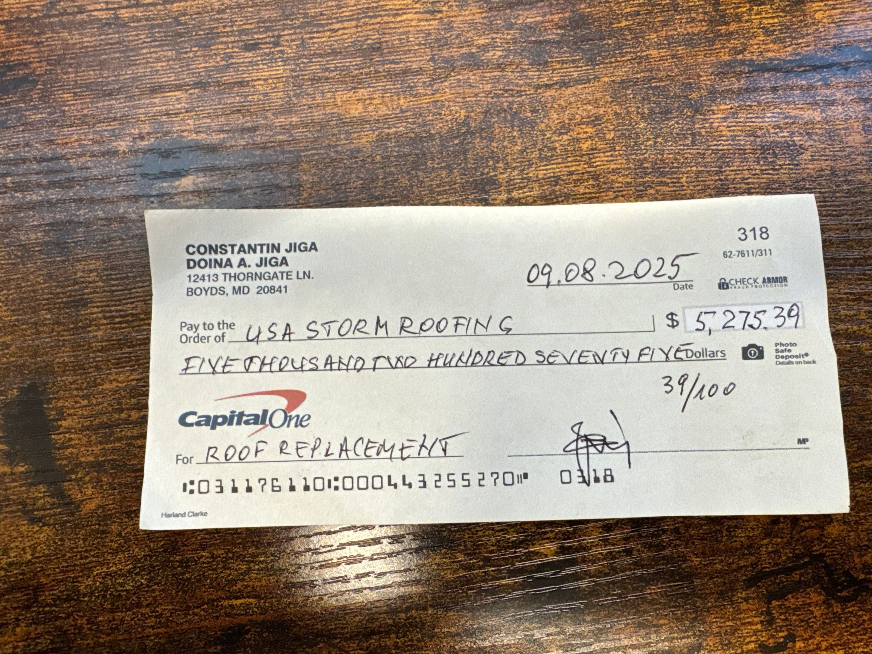 USA Storm Roofing and Construction Group featured photo.