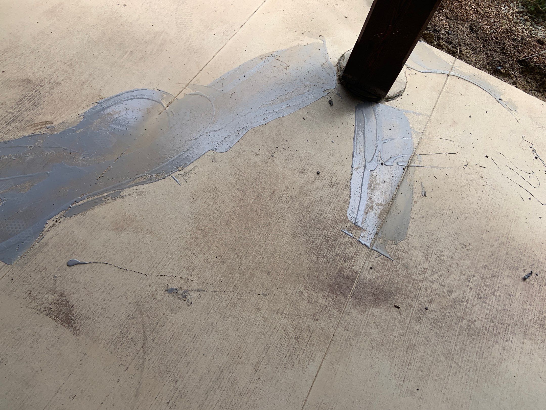 Patio Transformation using Mt Everest by Croc Coatings, LLC