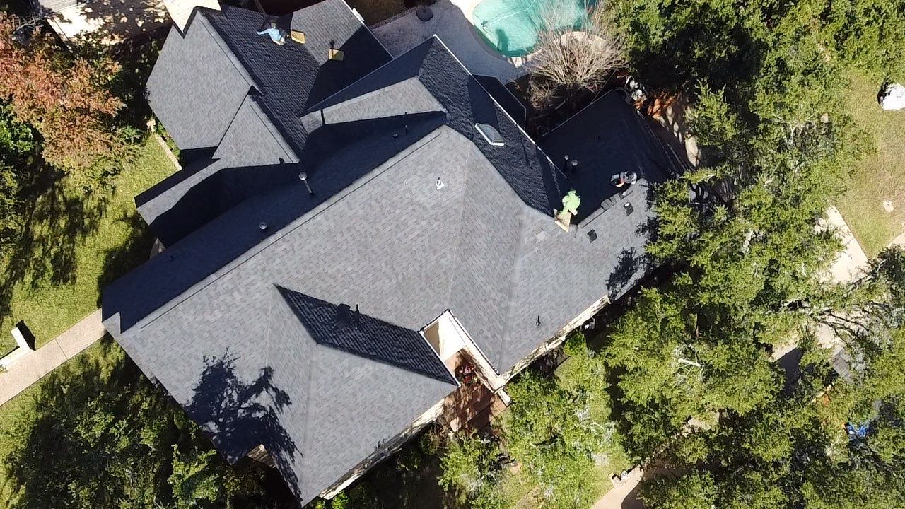 Moire Black - CertainTeed Landmark Moire Black by RoofsOnly.com