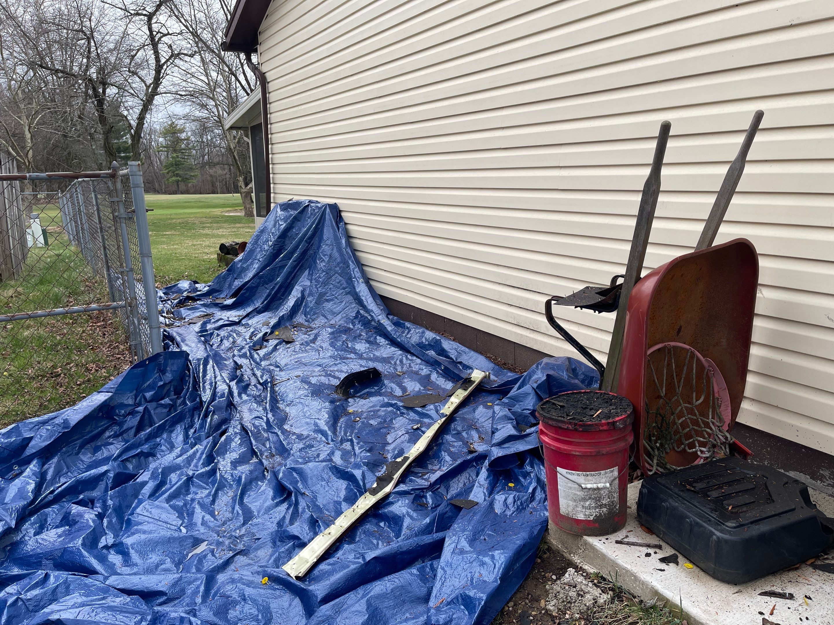 Residential Roofing Installation using IKO dimensional shingles by SOS Home Ohio 